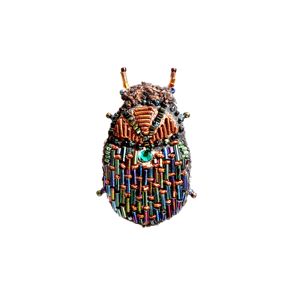 Trovelore, Scarab Beetle Brooch