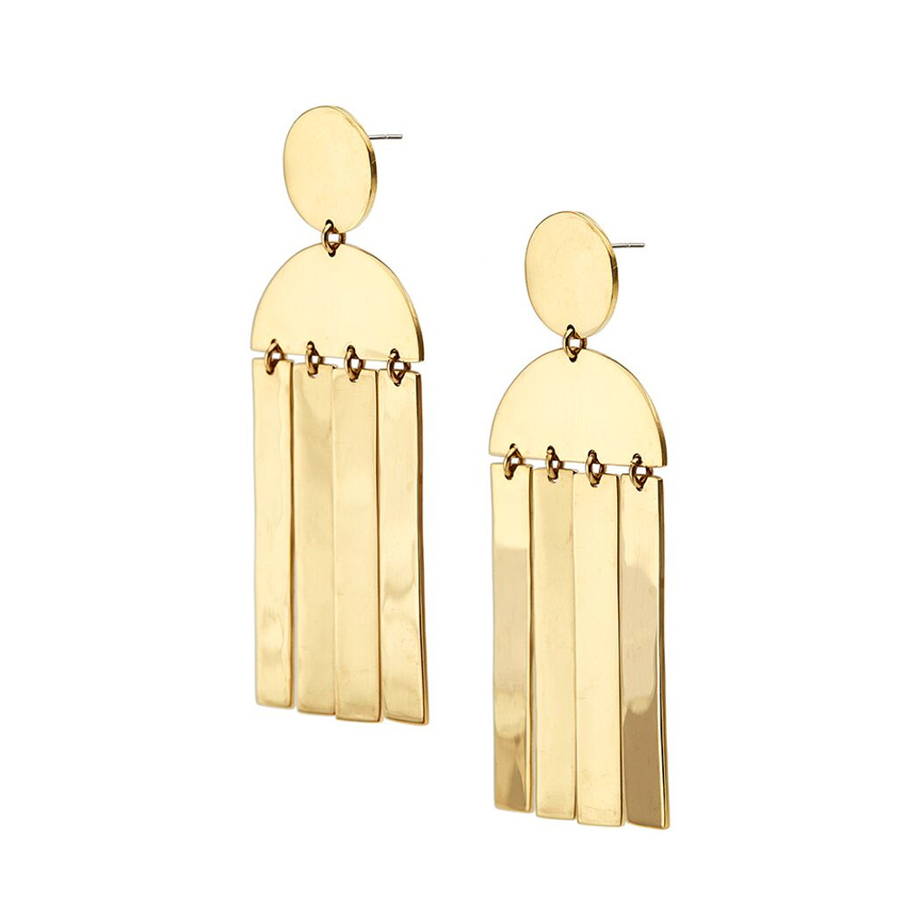 SOKO, Maxi Cala Gold Earrings