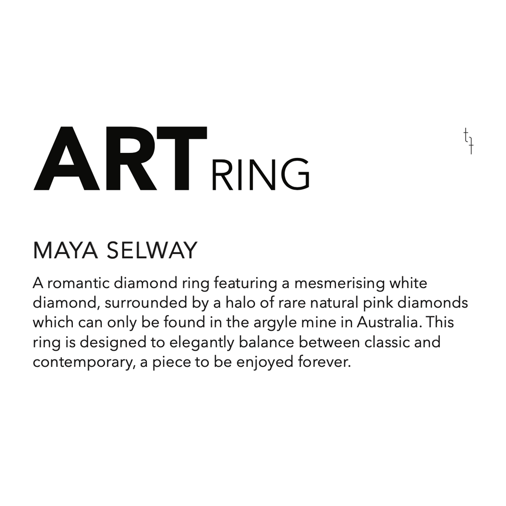 Tomfoolery, Maya Selway, One Of A Kind 'Juliette' Art Ring