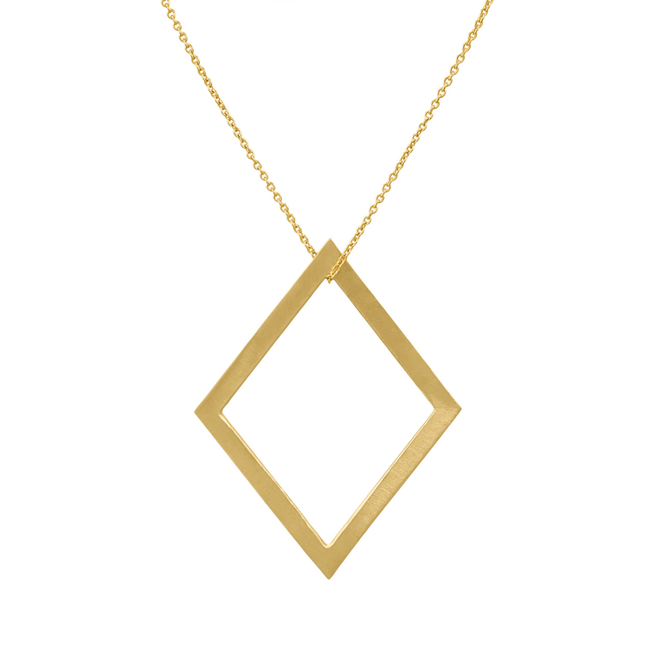 Tomfoolery: Diamond Shape Pendant, Everyday by tomfoolery