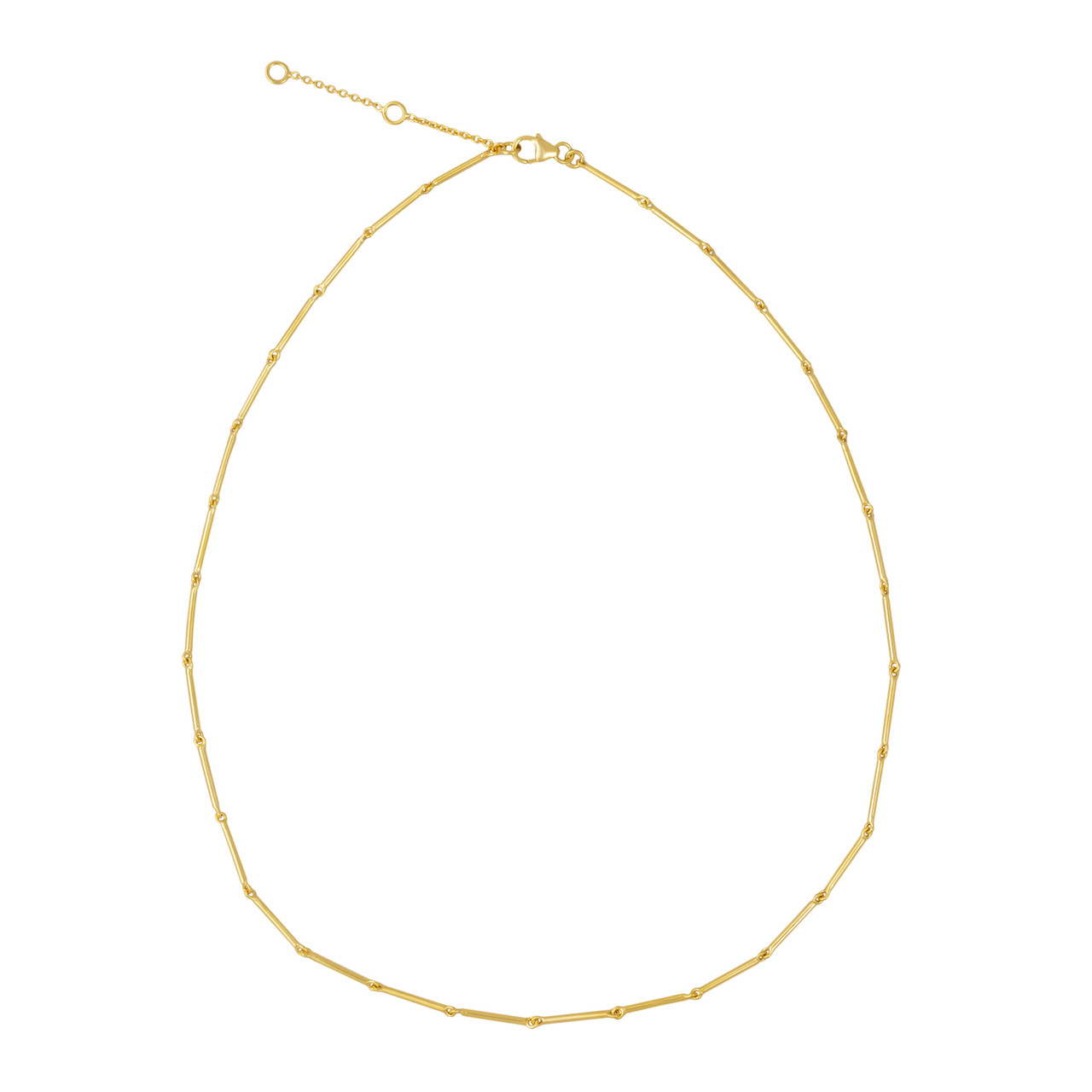 Tomfoolery: Curve Bar Link Necklace , Everyday by tomfoolery