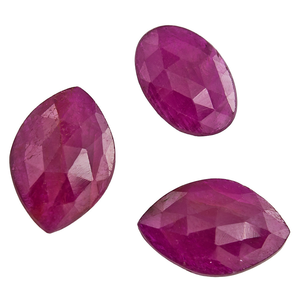 Tomfoolery,2.08ct Oval Rose Cut Ruby, tf stones