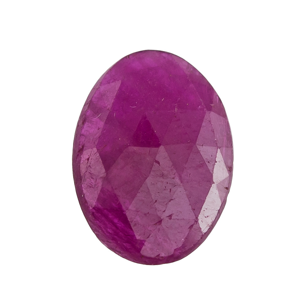 Tomfoolery,2.08ct Oval Rose Cut Ruby, tf stones