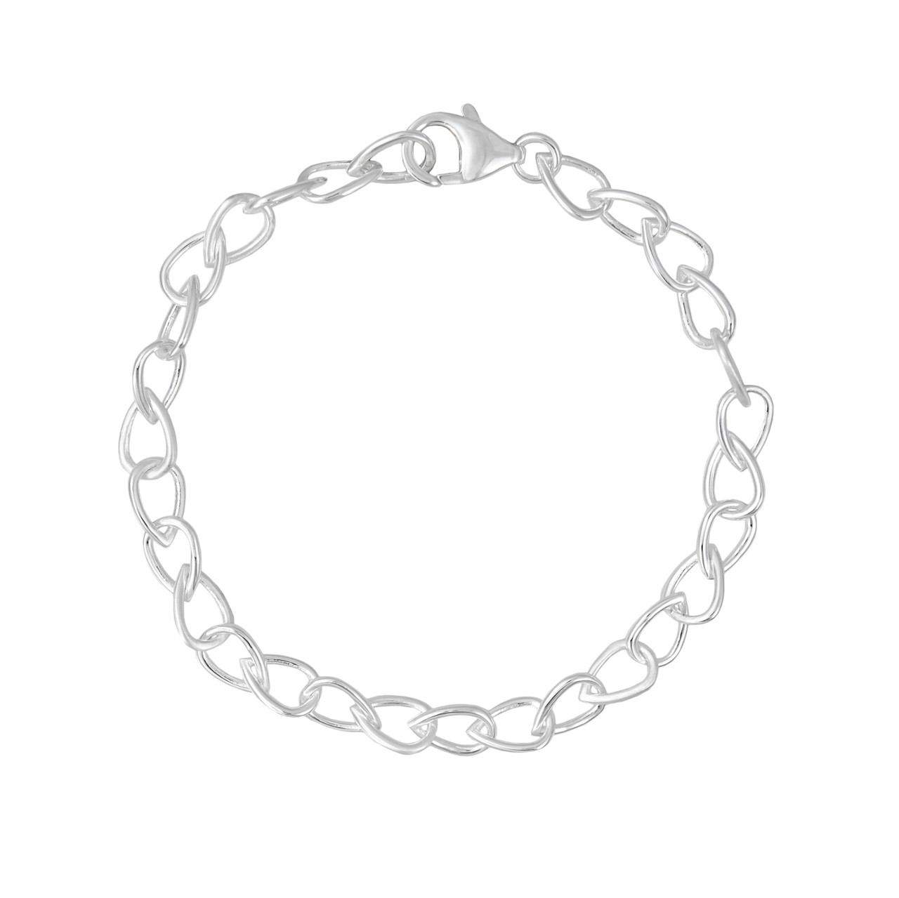 Tomfoolery;Curve Pear Chain Bracelet, Everyday by Tomfoolery