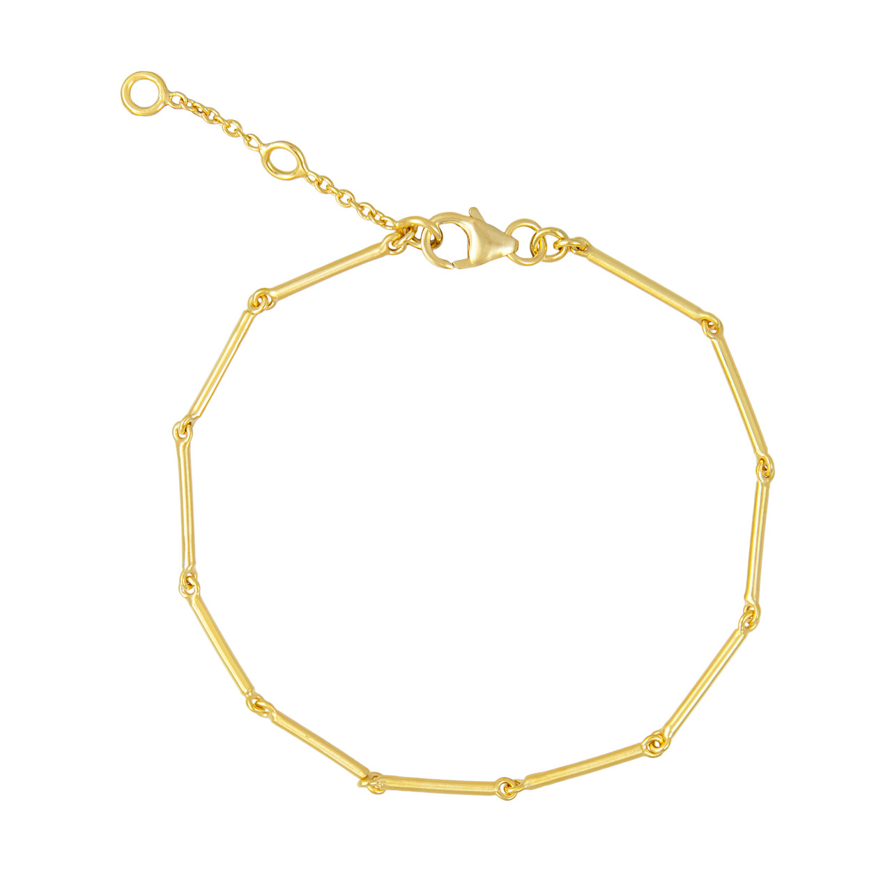 Tomfoolery;Curve Bar Link Bracelet, Everyday by Tomfoolery