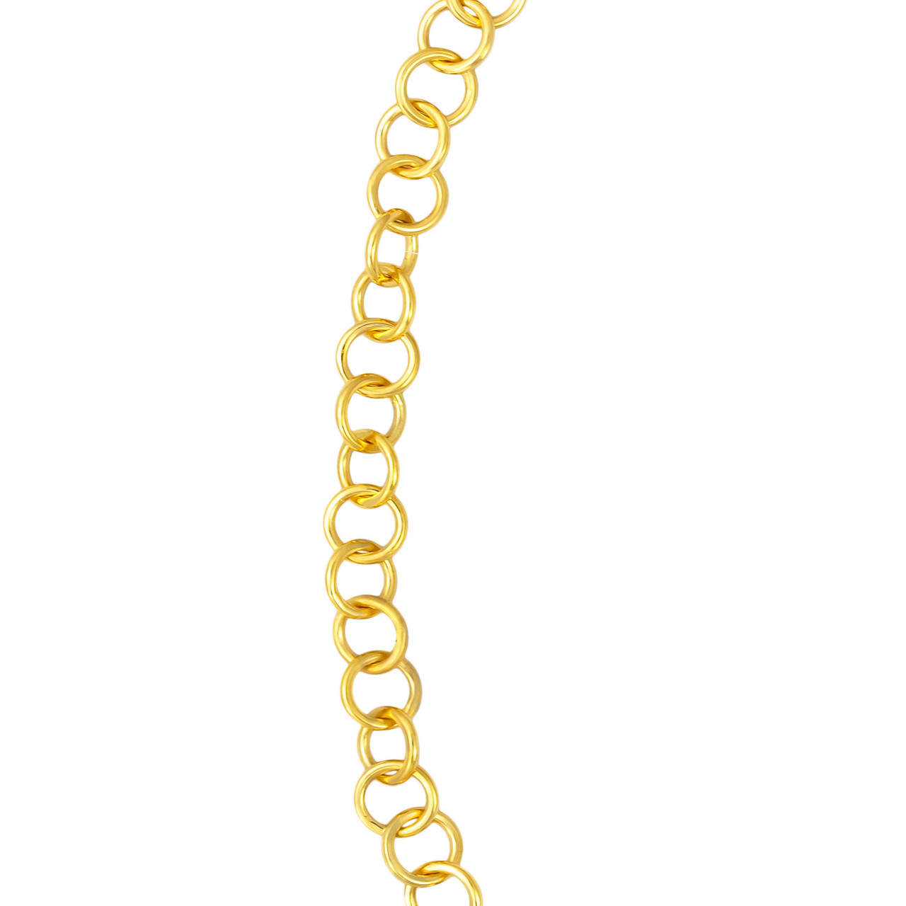 Tomfoolery: Curve Circle Chain Necklace, Everyday by tomfoolery