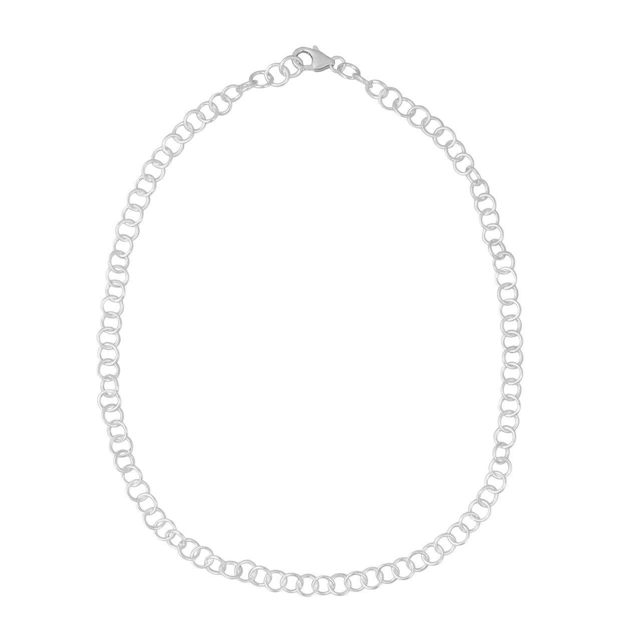 Tomfoolery: Curve Circle Chain Necklace, Everyday by tomfoolery