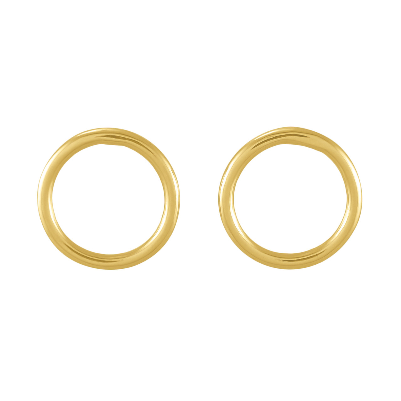 tomfoolery: Curve Circle Studs, Everyday by tomfoolery