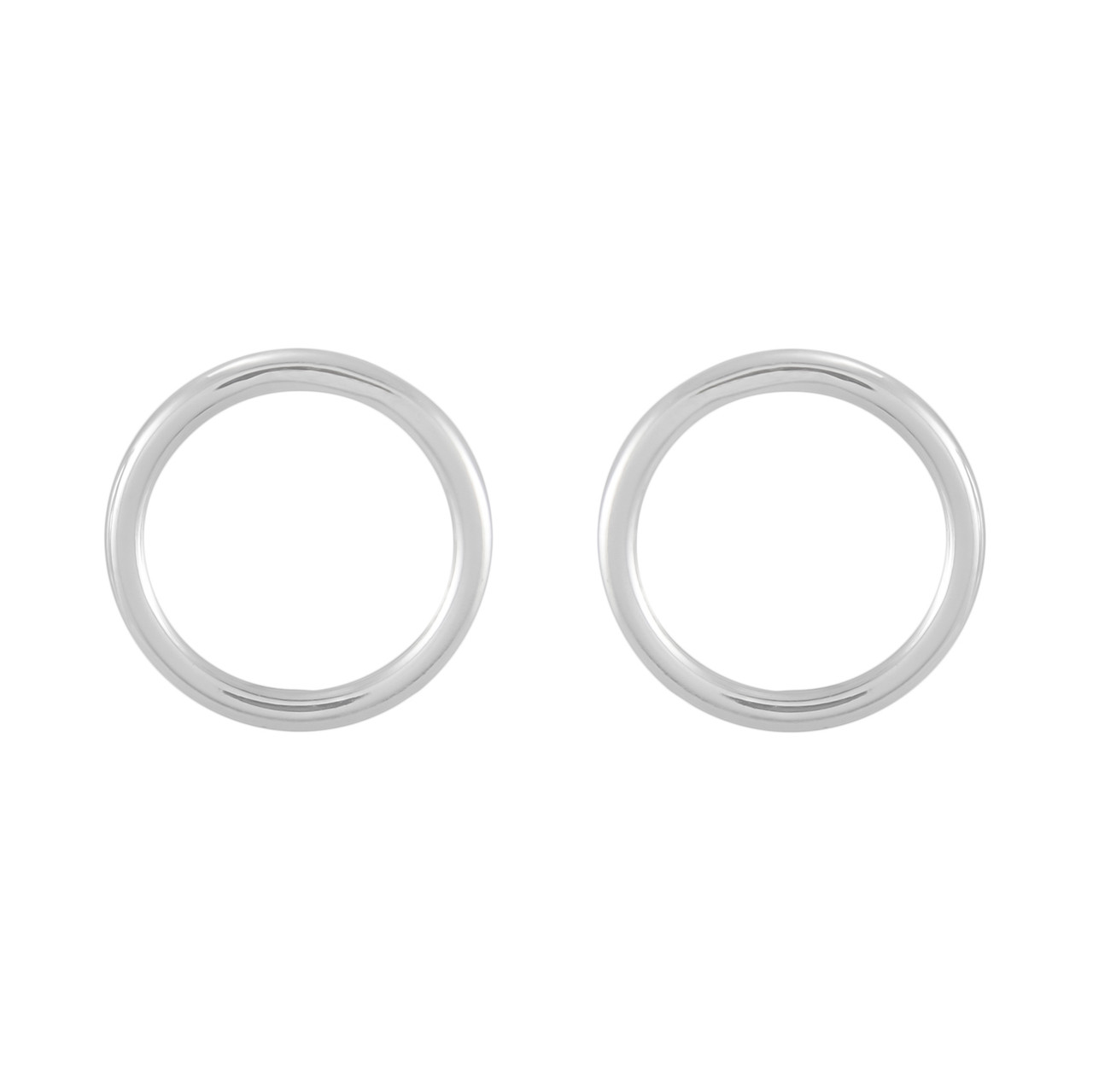 tomfoolery: Curve Circle Studs, Everyday by tomfoolery