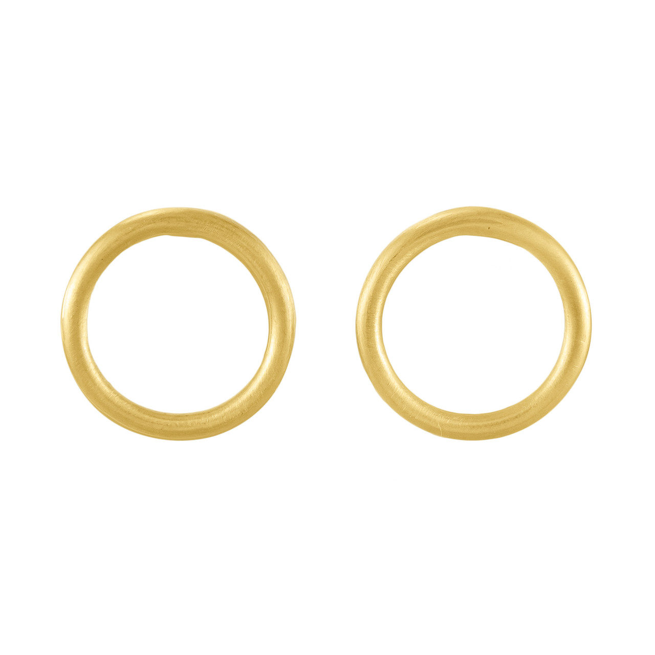 tomfoolery: Curve Circle Studs, Everyday by tomfoolery