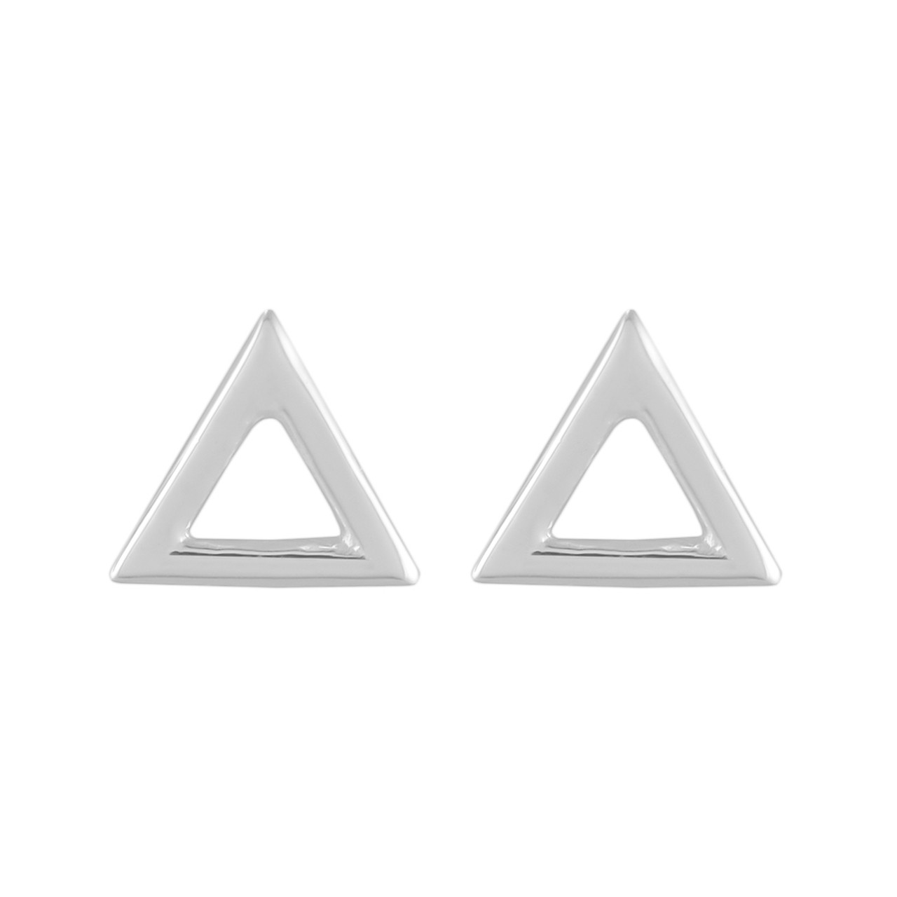 tomfoolery: Curve Triangle Studs, Everyday by tomfoolery