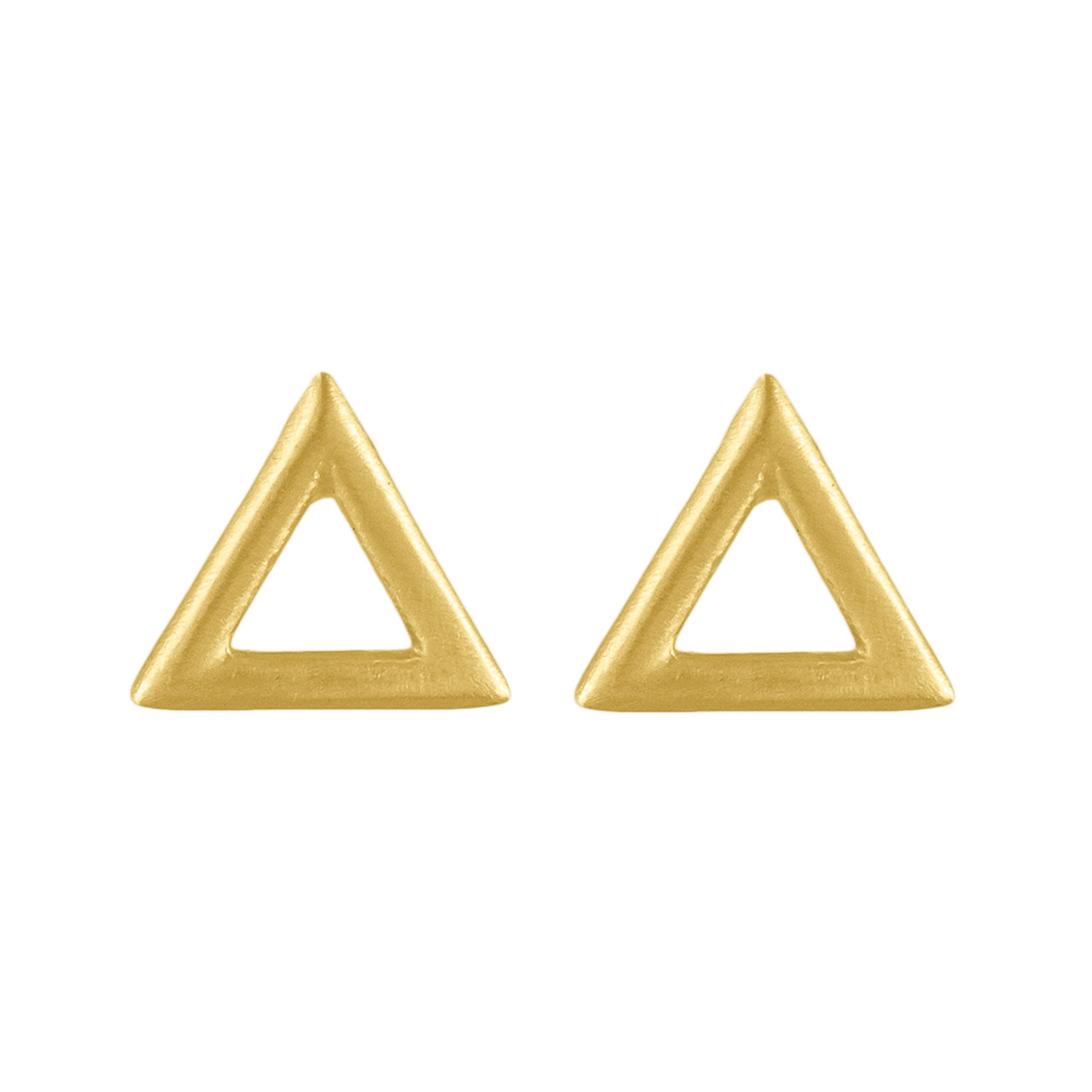 tomfoolery: Curve Triangle Studs, Everyday by tomfoolery