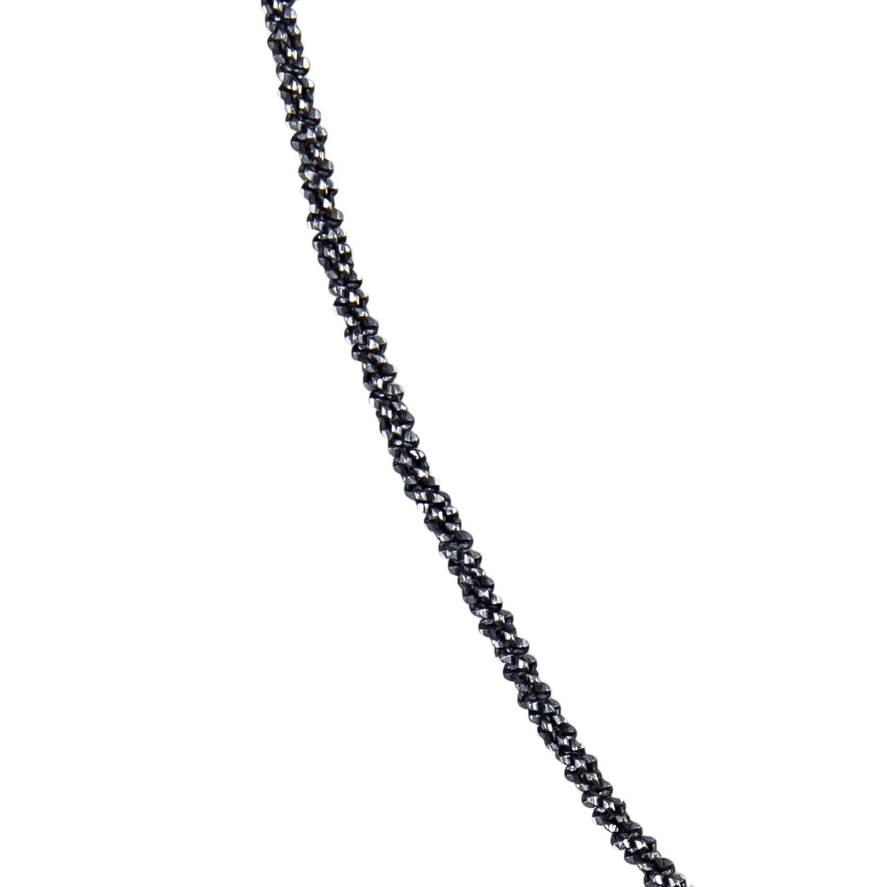 Tomfoolery, Rhodium Plated Silver Single Chain Necklace, Lindenau