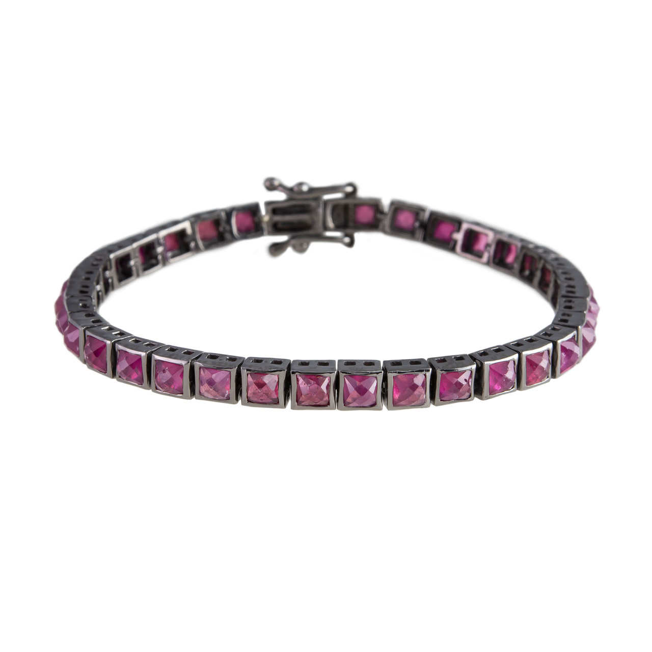 Small Ruby Tennis Bracelet,   tomfoolery, Nak Armstrong