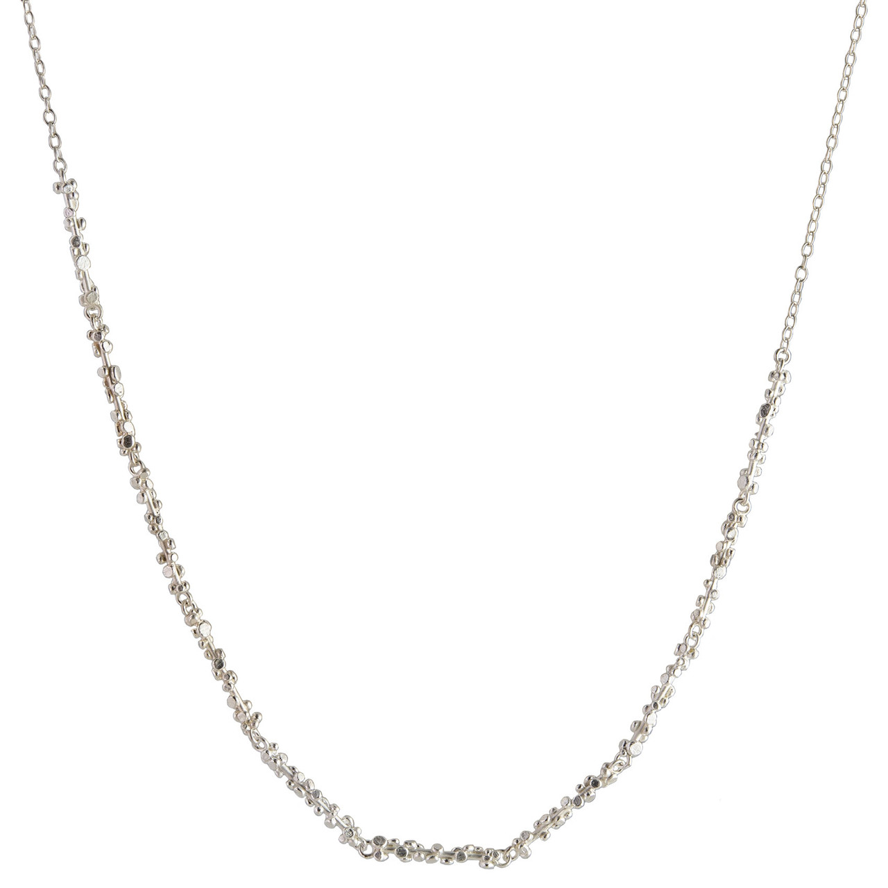 Silver Cluster Everyday Necklace, emily collins, tomfoolery