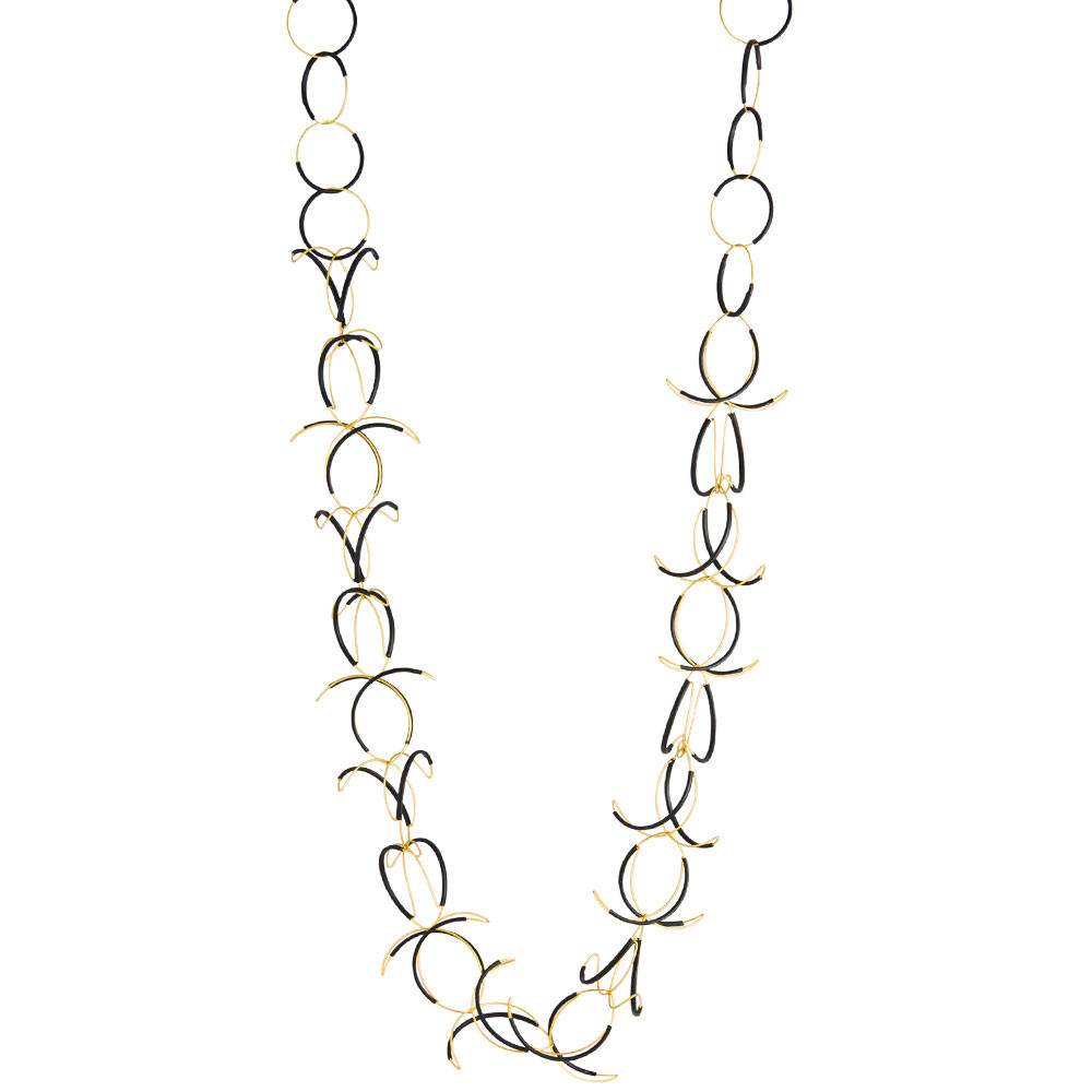 Gold Twist Necklace, guzin, tomfoolery