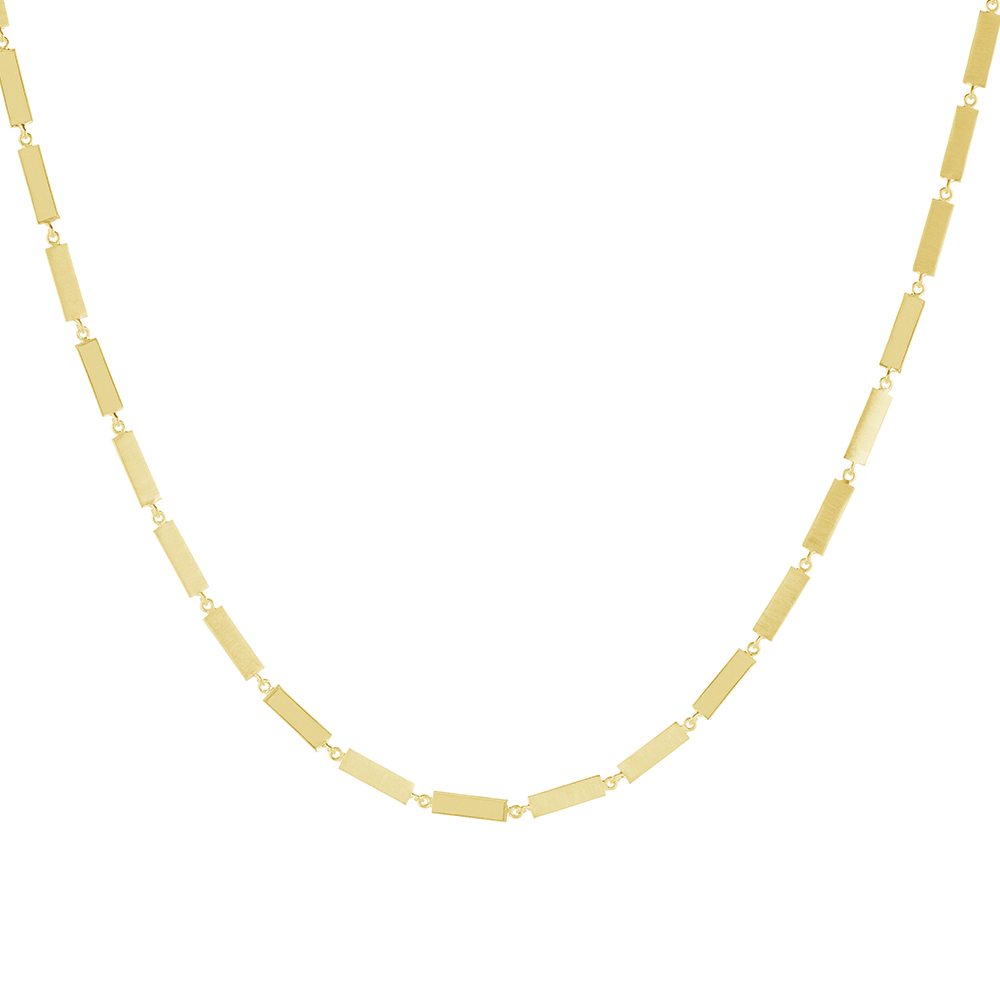 Everyday by tomfoolery, Linear Bar Link Necklace, tomfoolery