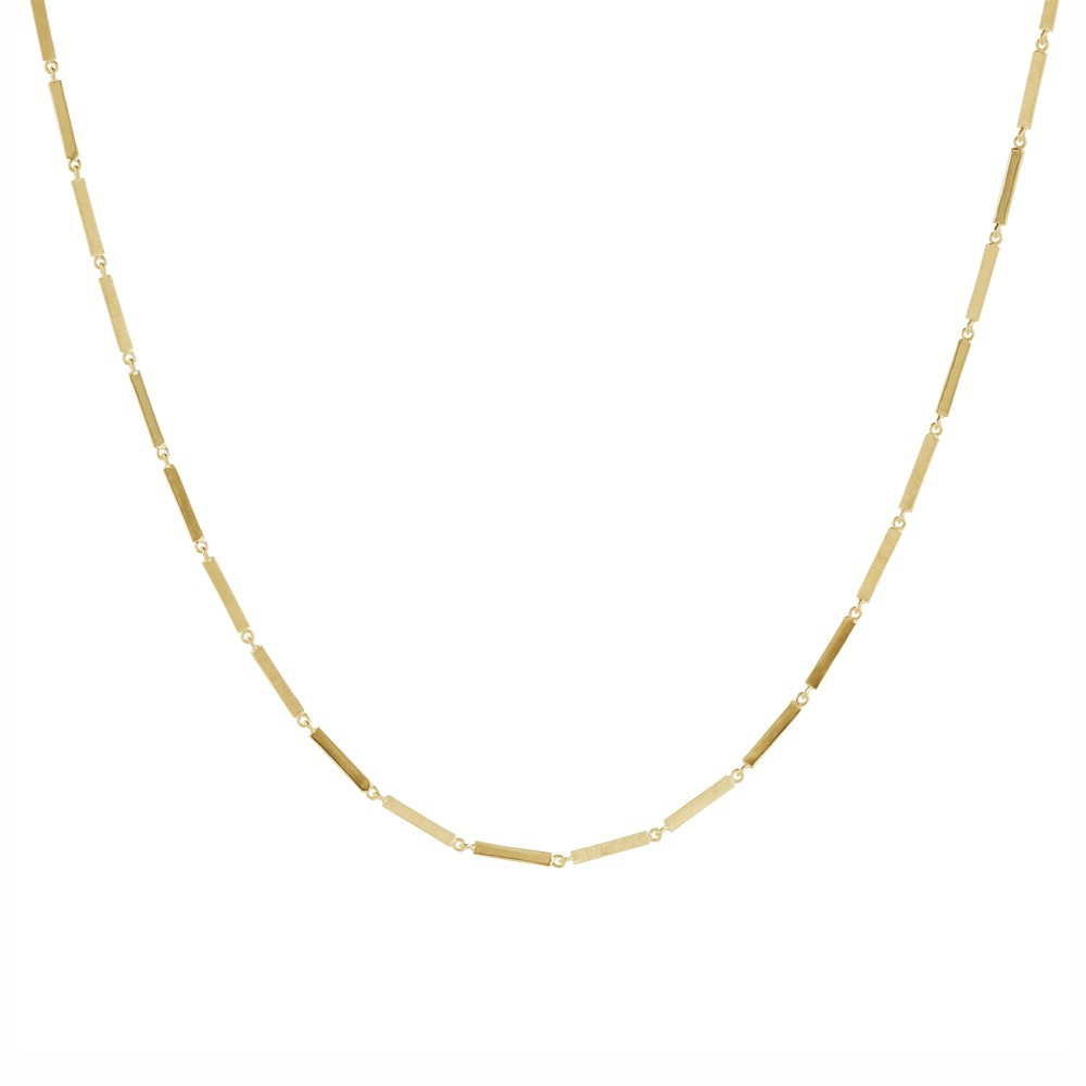 Everyday by tomfoolery, Linear Slim Bar Link Necklace, tomfoolery