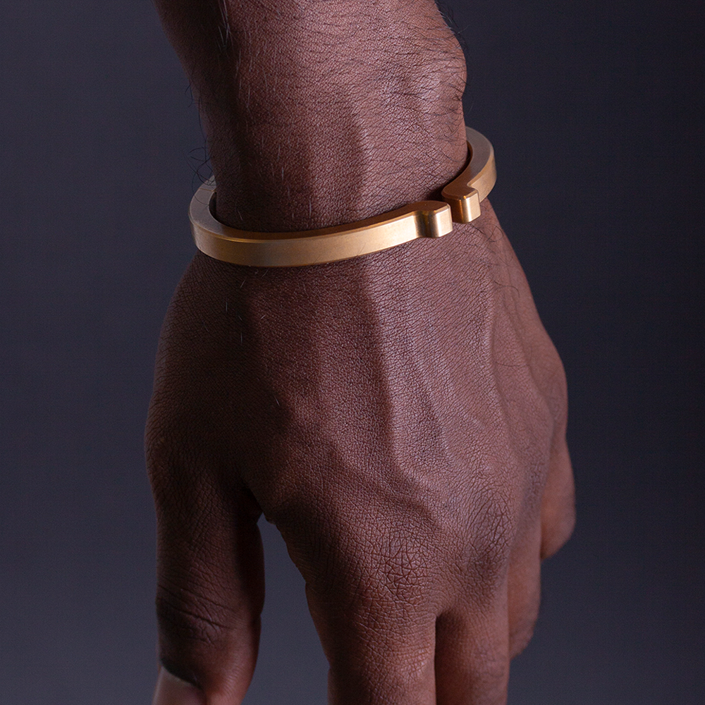 Craig Hill, Brass Snap Cuff, tomfoolery