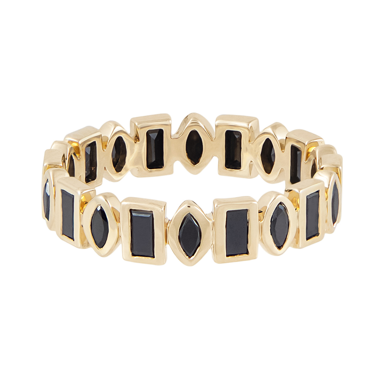 metier by tomfoolery: Marquise & Baguette Diamond Eternity Ring