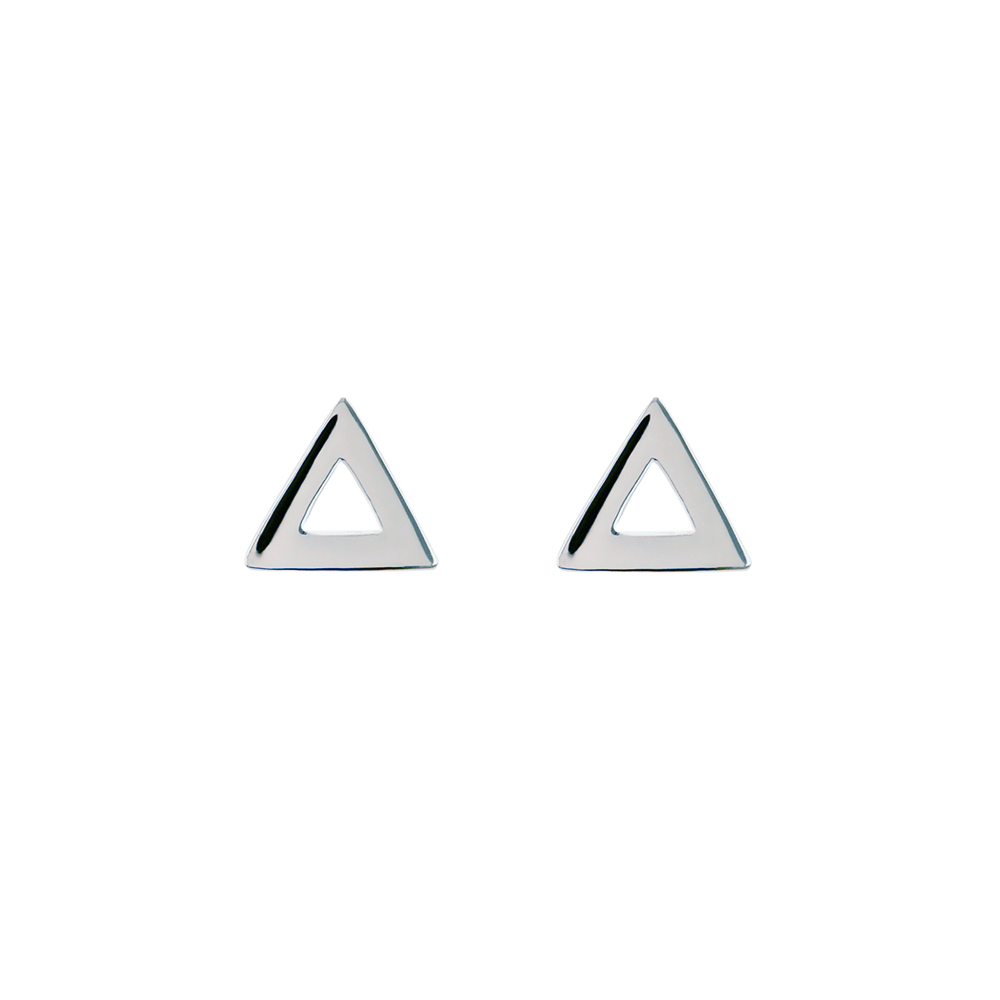 Linear Mini Triangle Frame Studs - Tomfoolery London