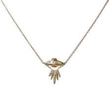 Tender Abduction UFO Pendant Necklace