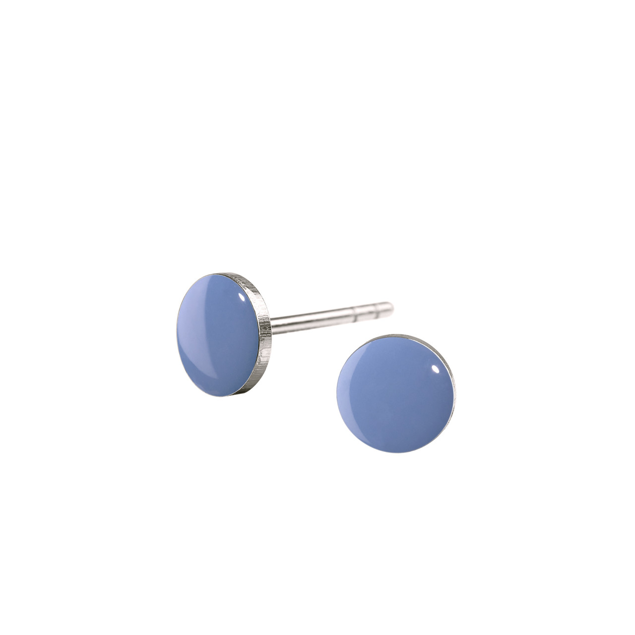 Spot original studs earrings in enamel by Scherning, tomfoolery London | www.tomfoolerylondon.co.uk