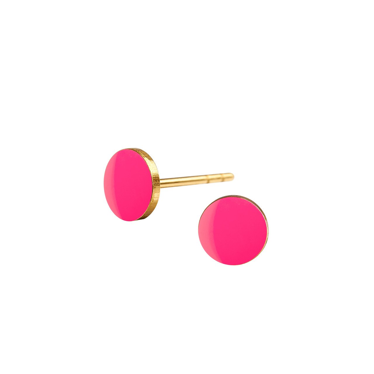 Neon Enamel Spot Studs, Scherning, tomfoolery