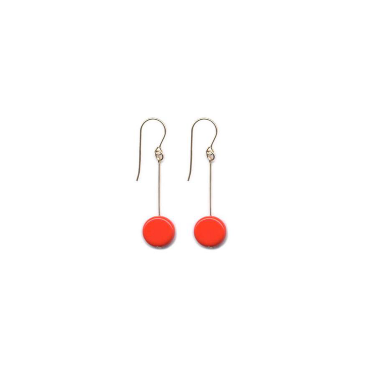 Circle drop earrings by I. Ronni Kappos available at tomfoolery London | www.tomfoolerylondon.co.uk