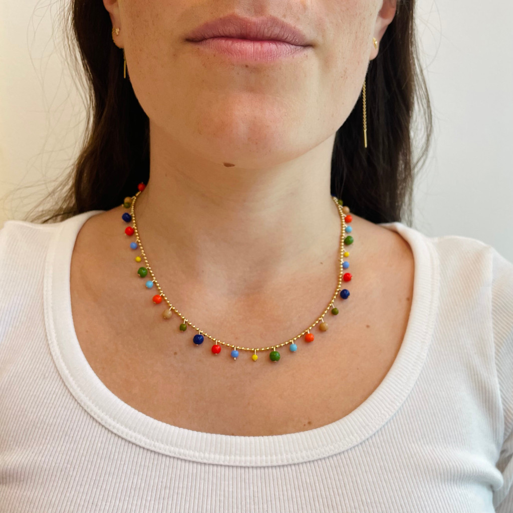 Garland chain necklace by I. Ronni Kappos available at tomfoolery London | www.tomfoolerylondon.co.uk