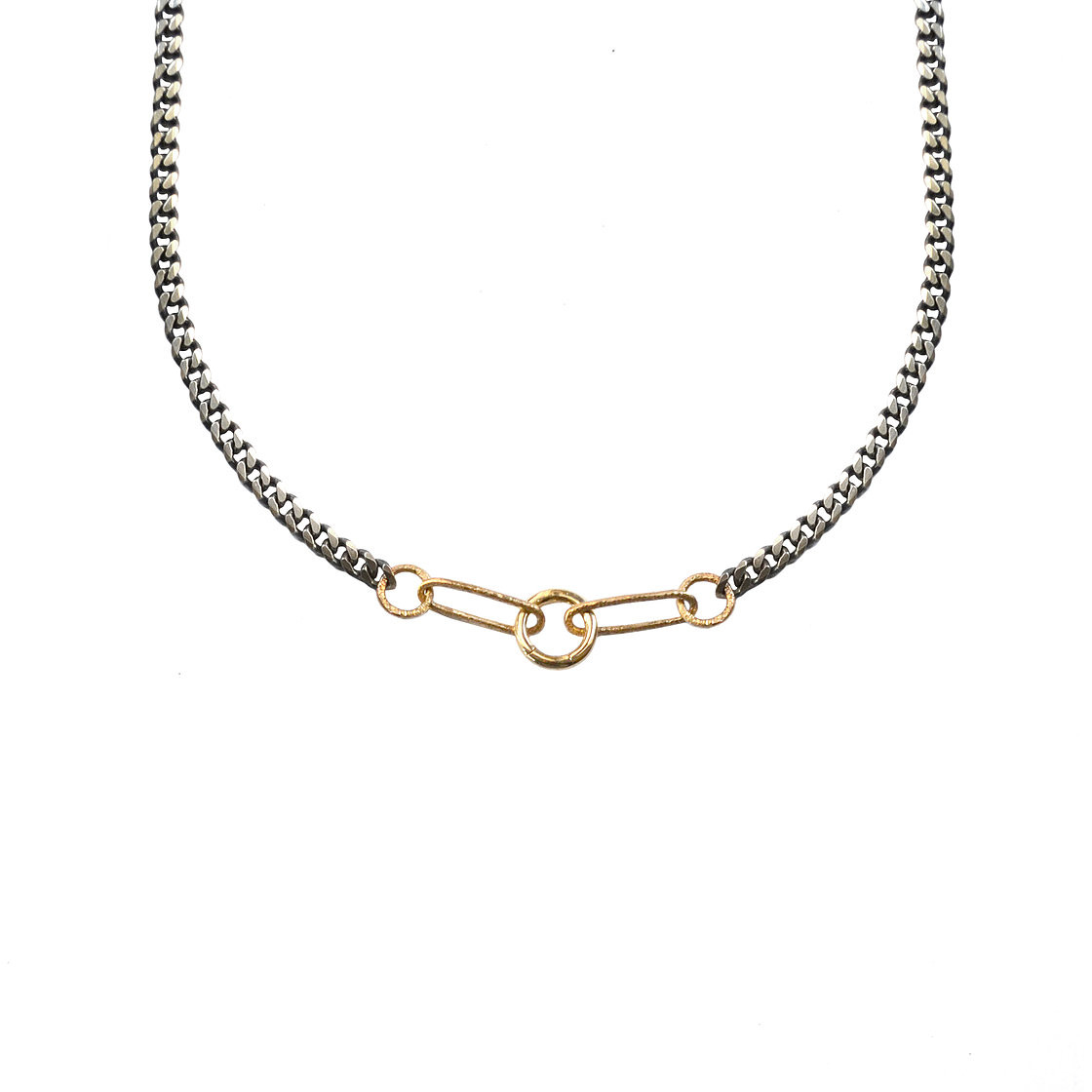 Charm Necklace - Brass & Unity