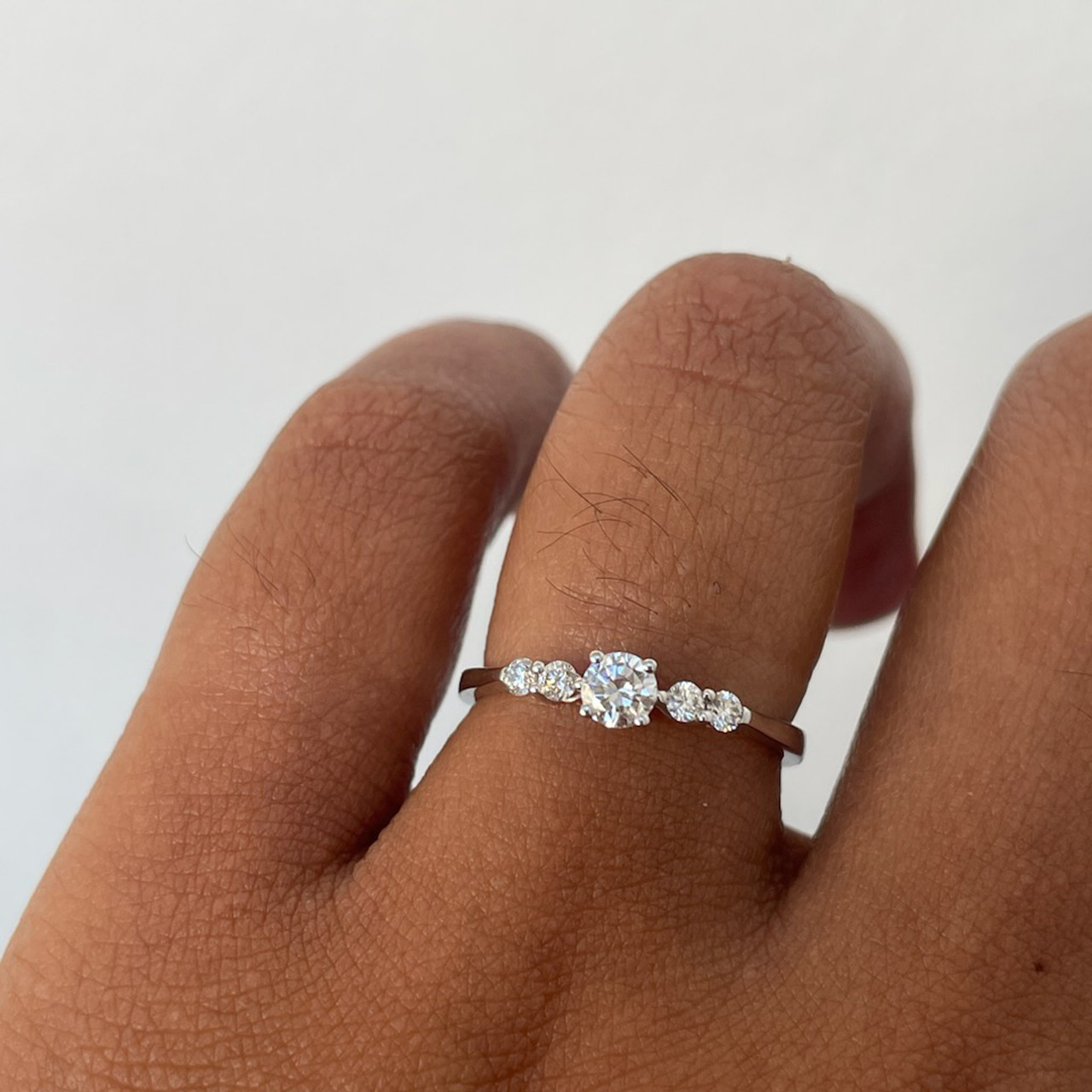 Petite Georgian Era Diamond Cluster Ring – Bell and Bird