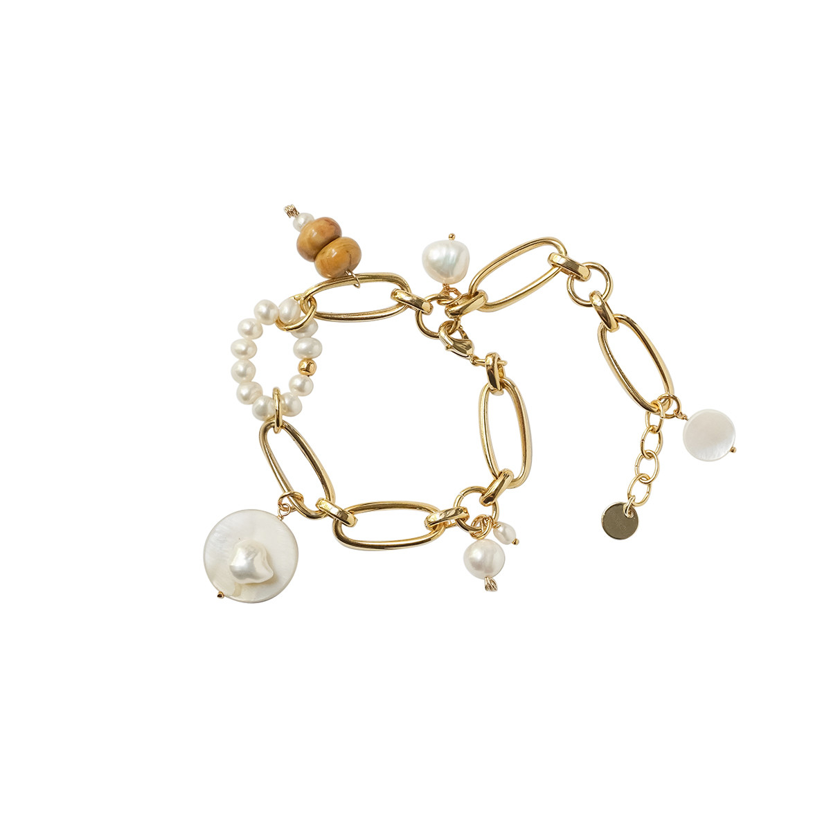 Bon Voyage Pearl Bracelet/Anklet by Anita Berisha available to shop online at tomfoolery London. Tomfoolery London is Anita Berisha UK, London stockist.