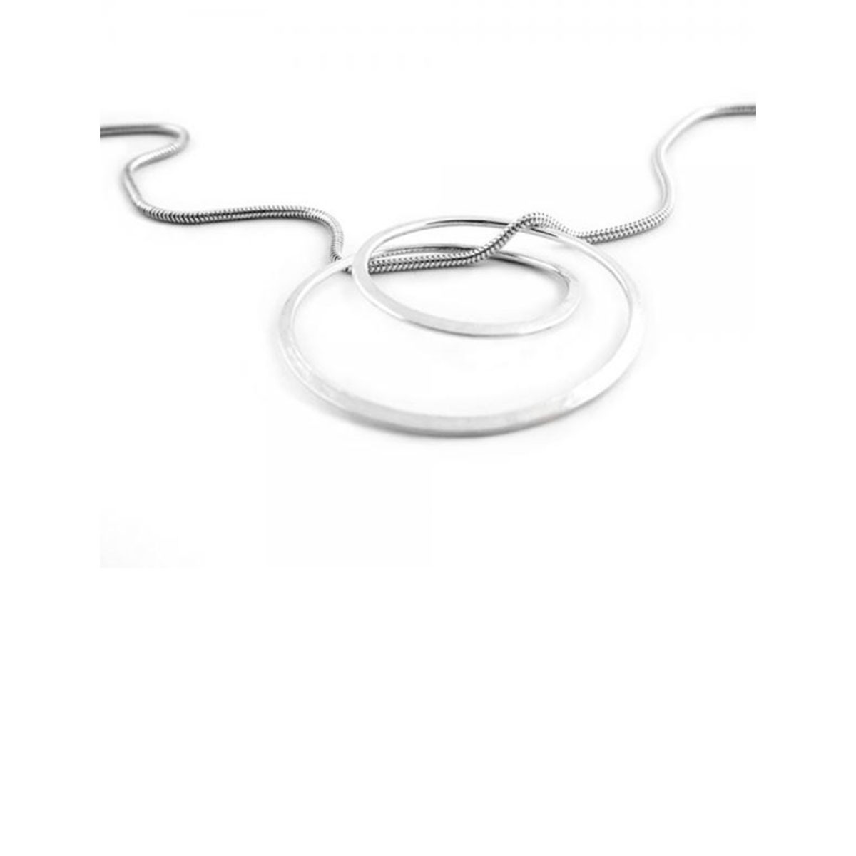 Gyra Silver Pendant by Latham and Neve available at tomfoolery london