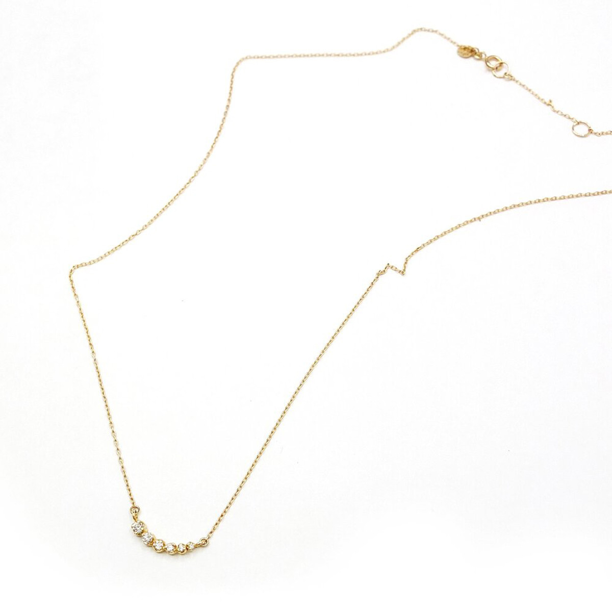 Diamond Shooting Star Necklace by N+A New York, Noriko and Akiko Sugawara available to buy online at tomfoolery london