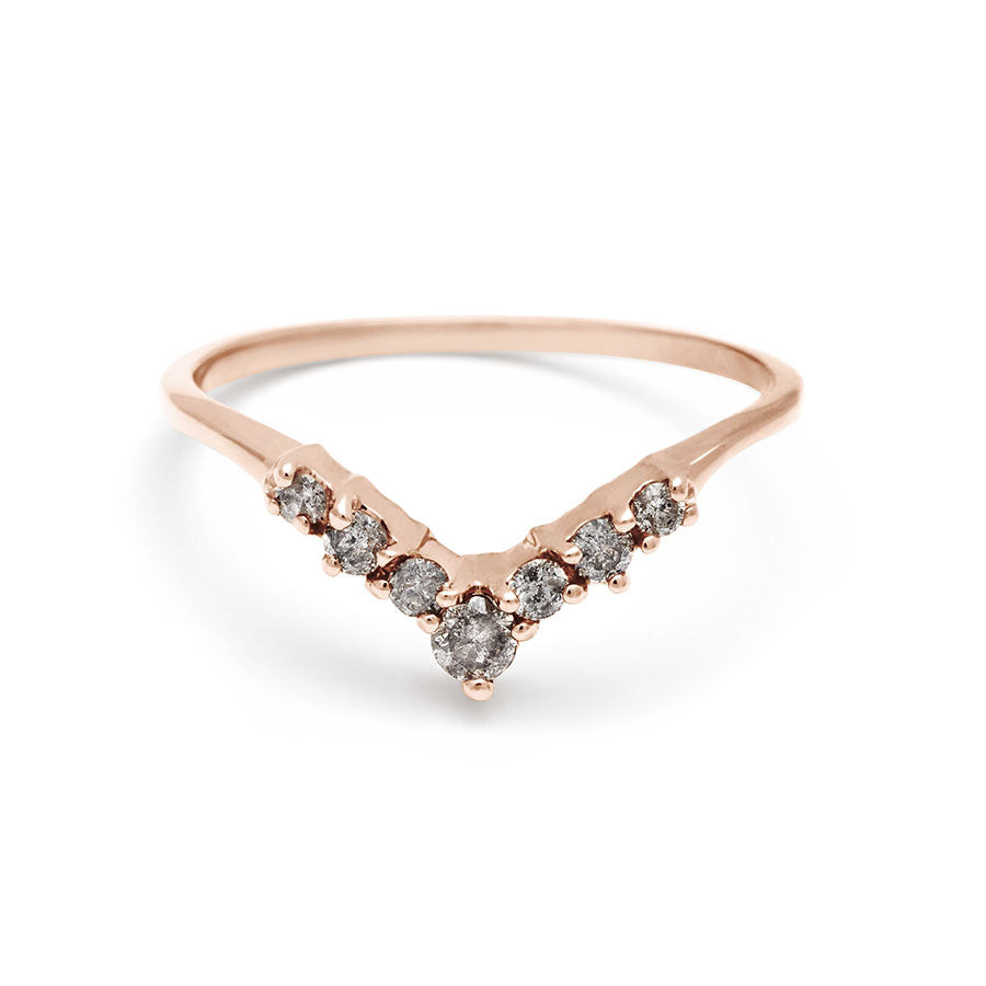 Anna Sheffield: Grey Diamond Celestine Tiara Band, tomfoolery