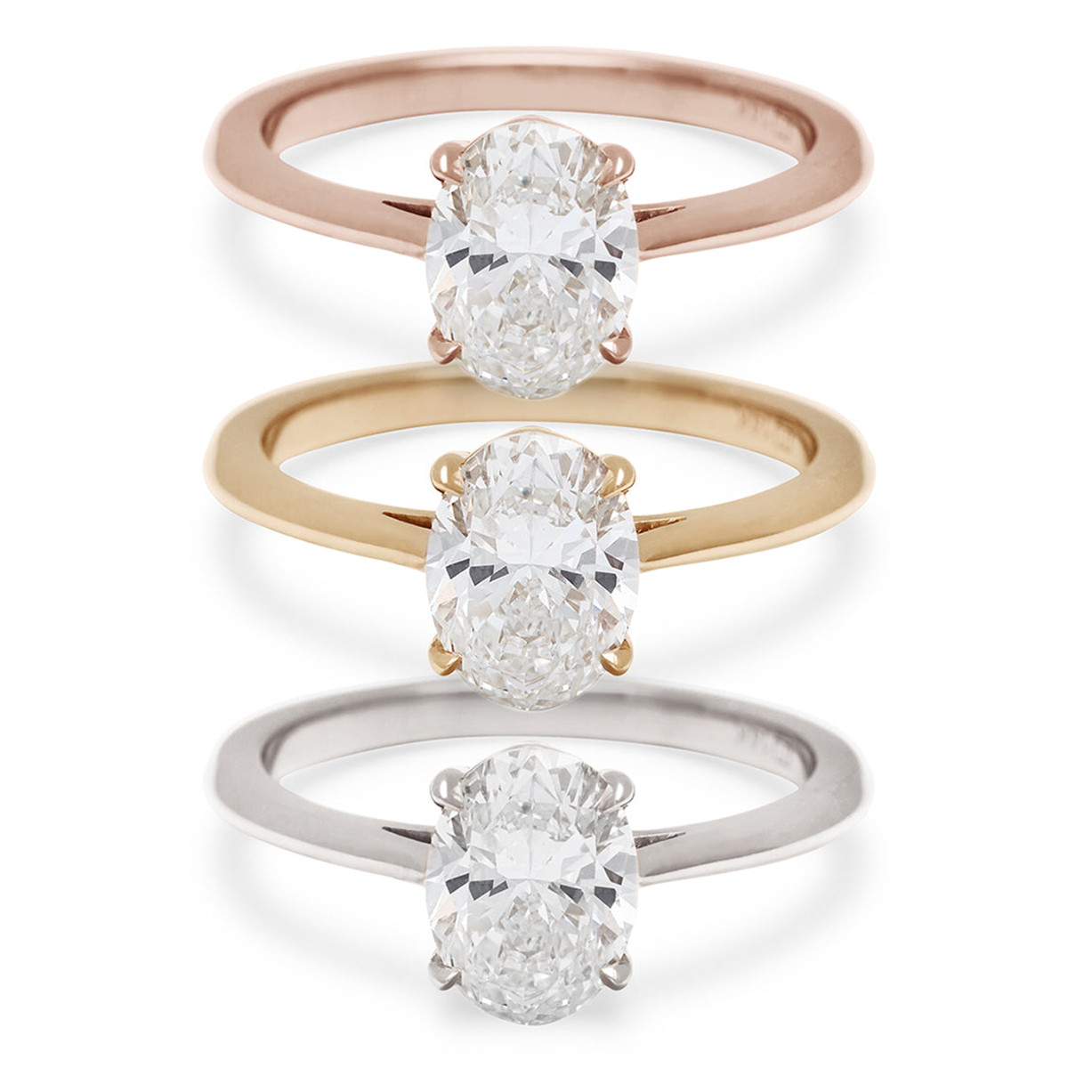 Anna Sheffield: White Diamond Bea Solitaire Ring, tomfoolery