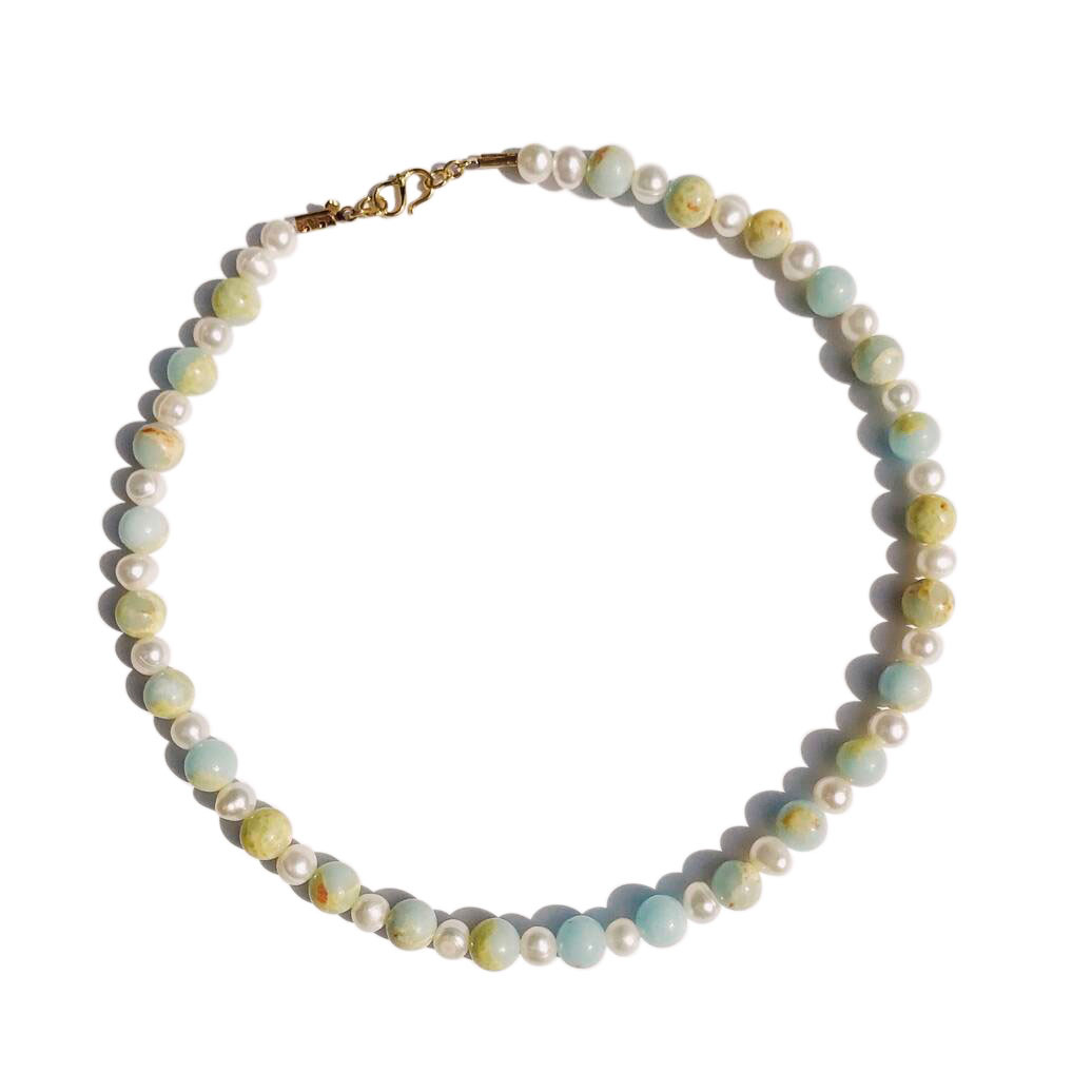 Ninfa Handmade: Ocean Pearl Choker Necklace, tomfoolery
