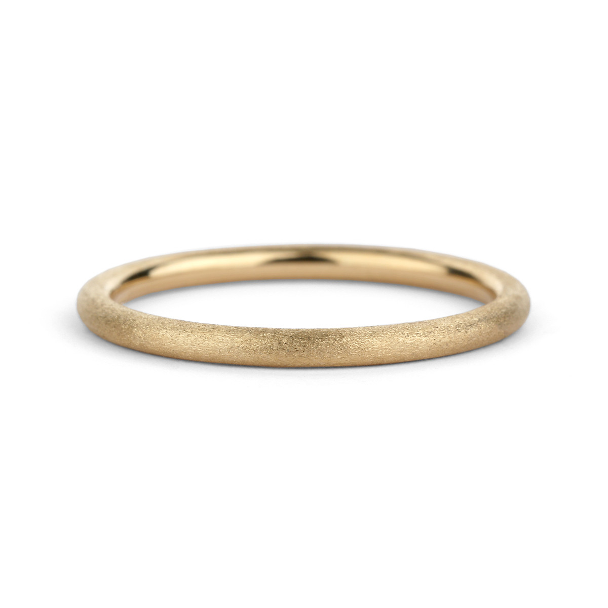 18ct Yellow Gold Round Band, Shimmel & Madden, Tomfoolery London