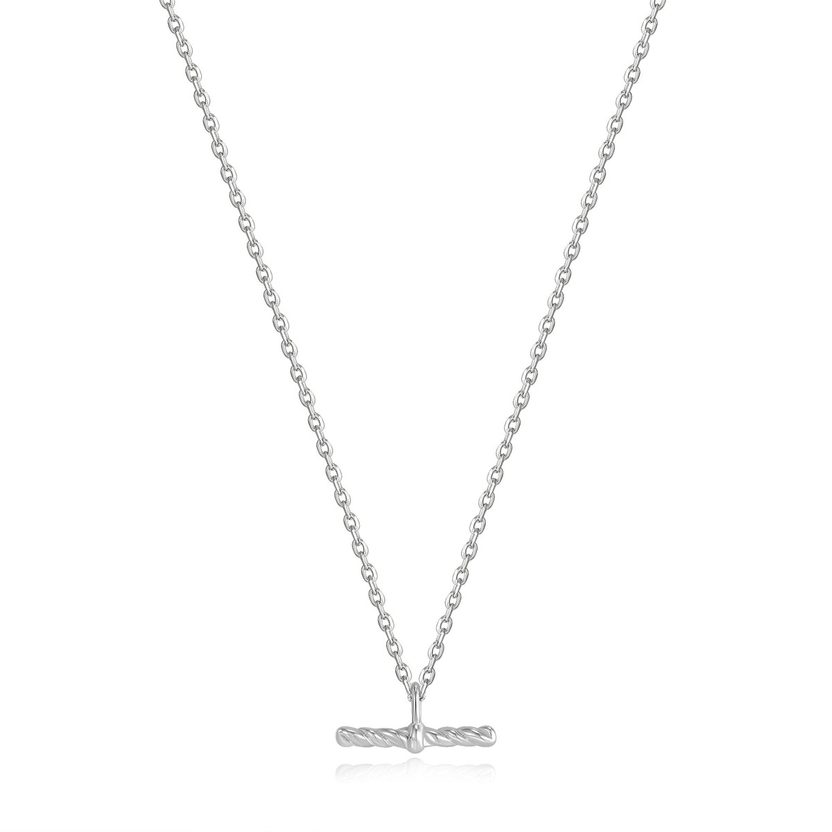 Silver Rope T Bar Necklace,  Ania Haie, Tomfoolery London