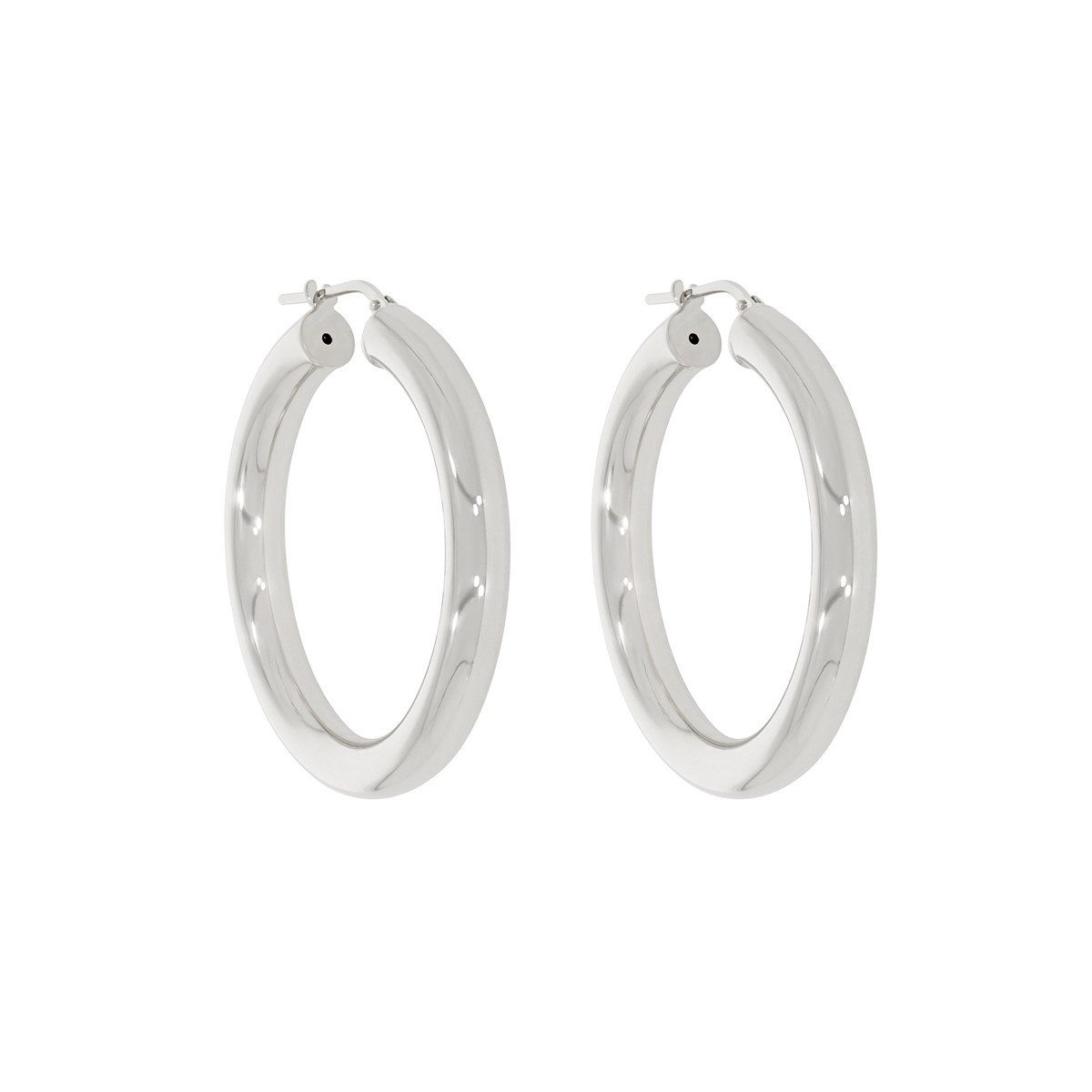 Sterling Silver Creole 25mm Hoop Earrings  Jewelleryboxcouk