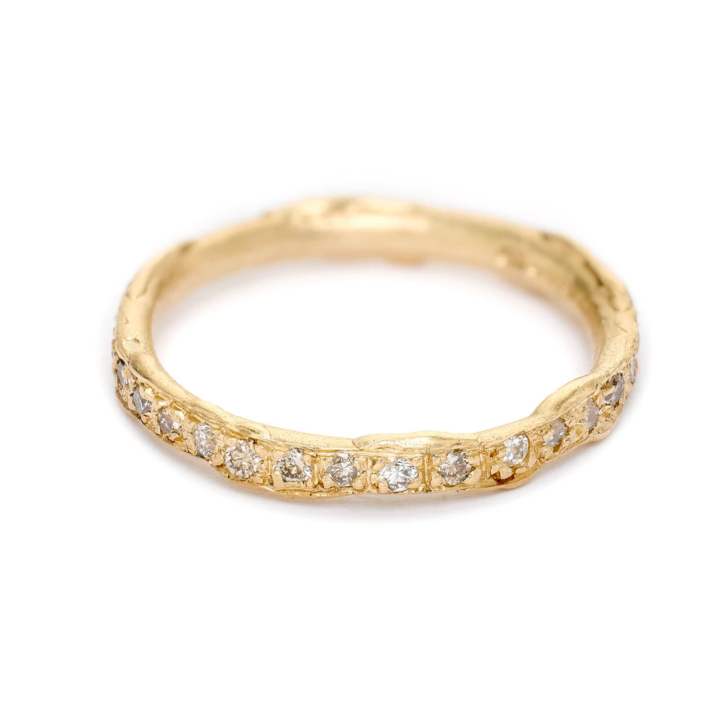 Ruth Tomlinson: Mixed Diamond Eternity Band, tomfoolery