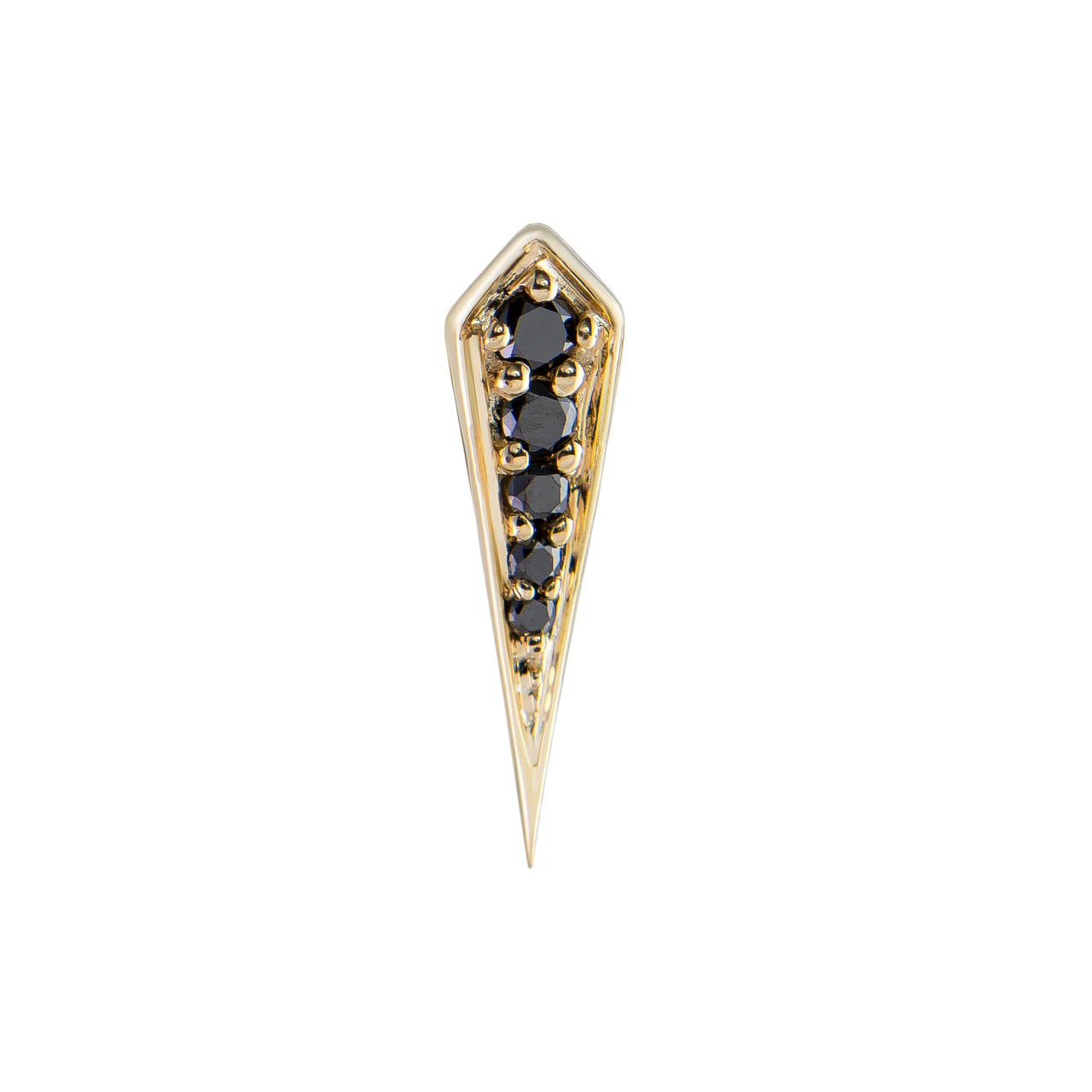 metier by tomfoolery: Gemstone Long Point Rhombus Studs