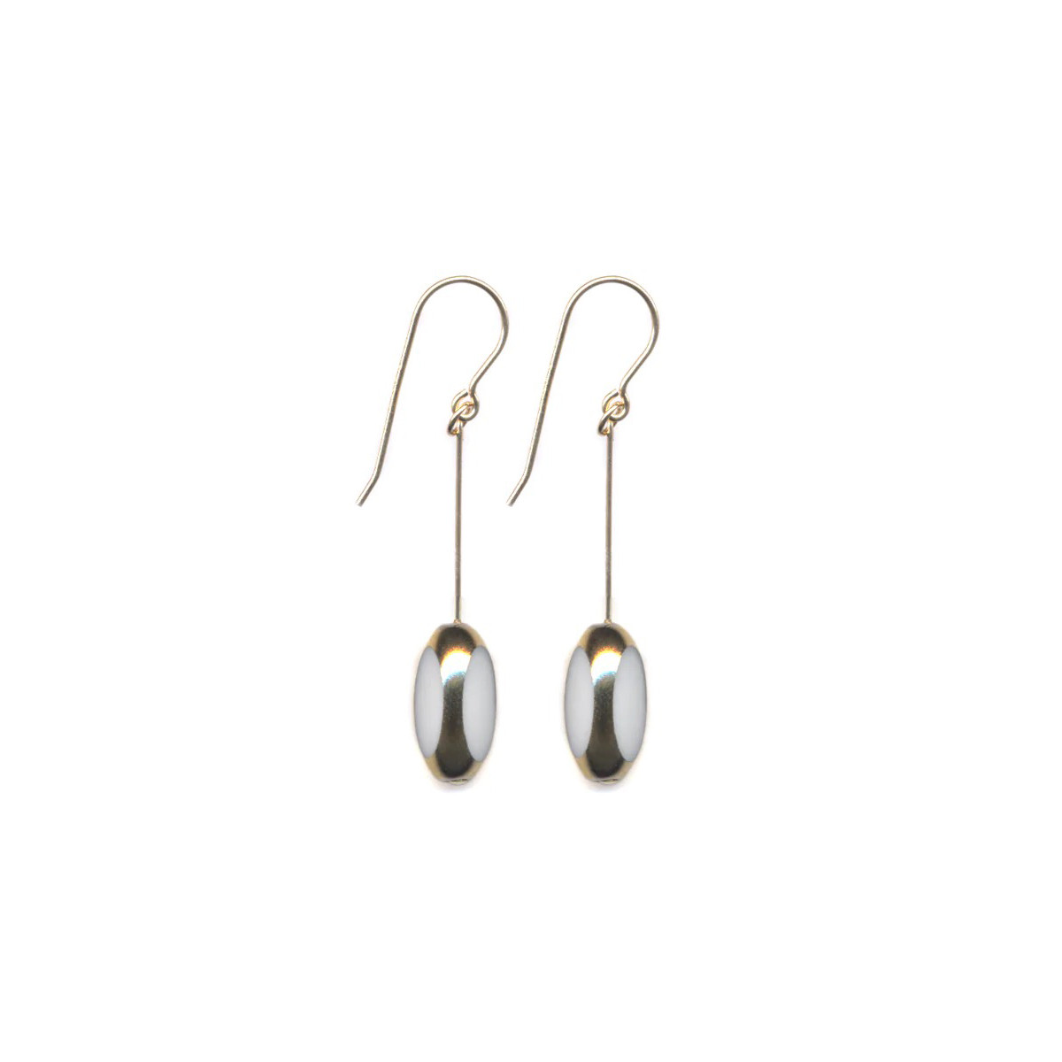 I. Ronni Kappos - Jewel Bean Earrings, tomfoolery london