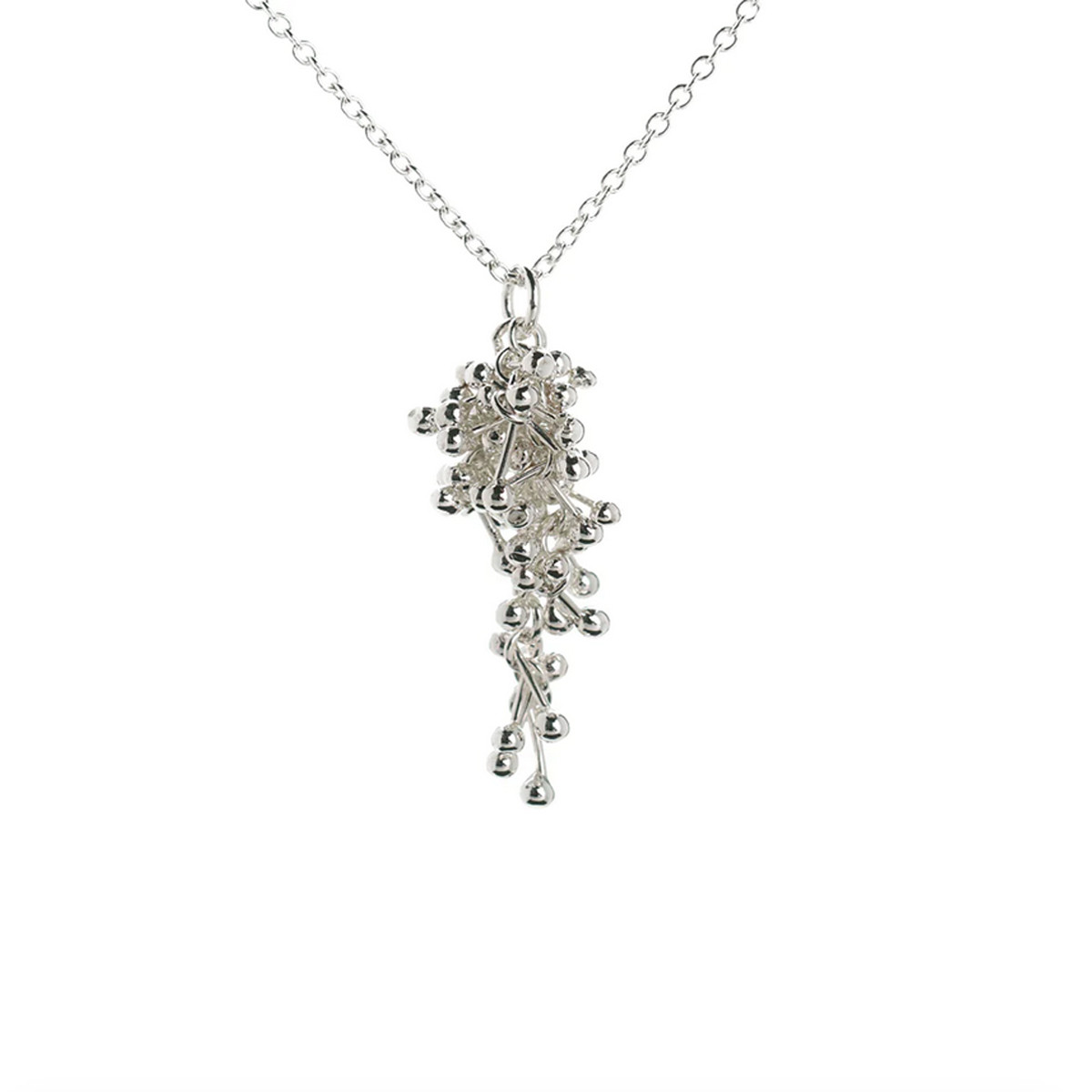 Silver Joy Drop Necklace, Yen, Tomfoolery London