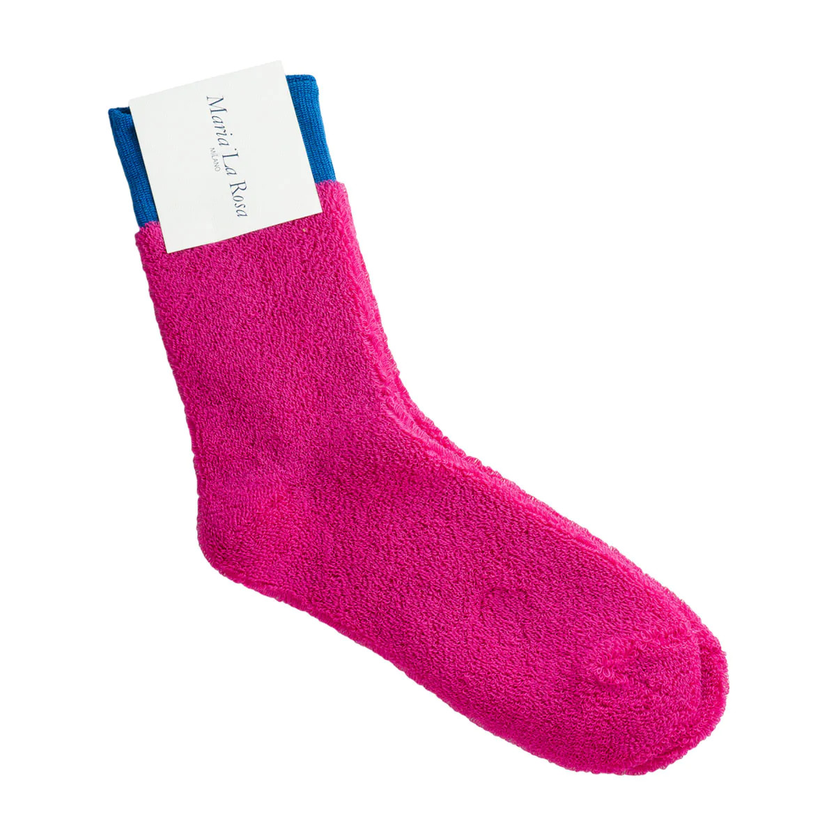 Maria La Rosa: Cosy Socks Fuchsia and Turquoise, tomfoolery