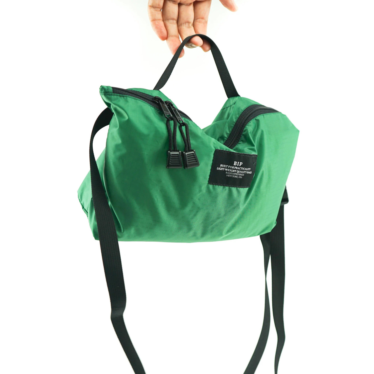 Bags In Progress: Fannypack Crossbody in Kelly Green, tomfoolery