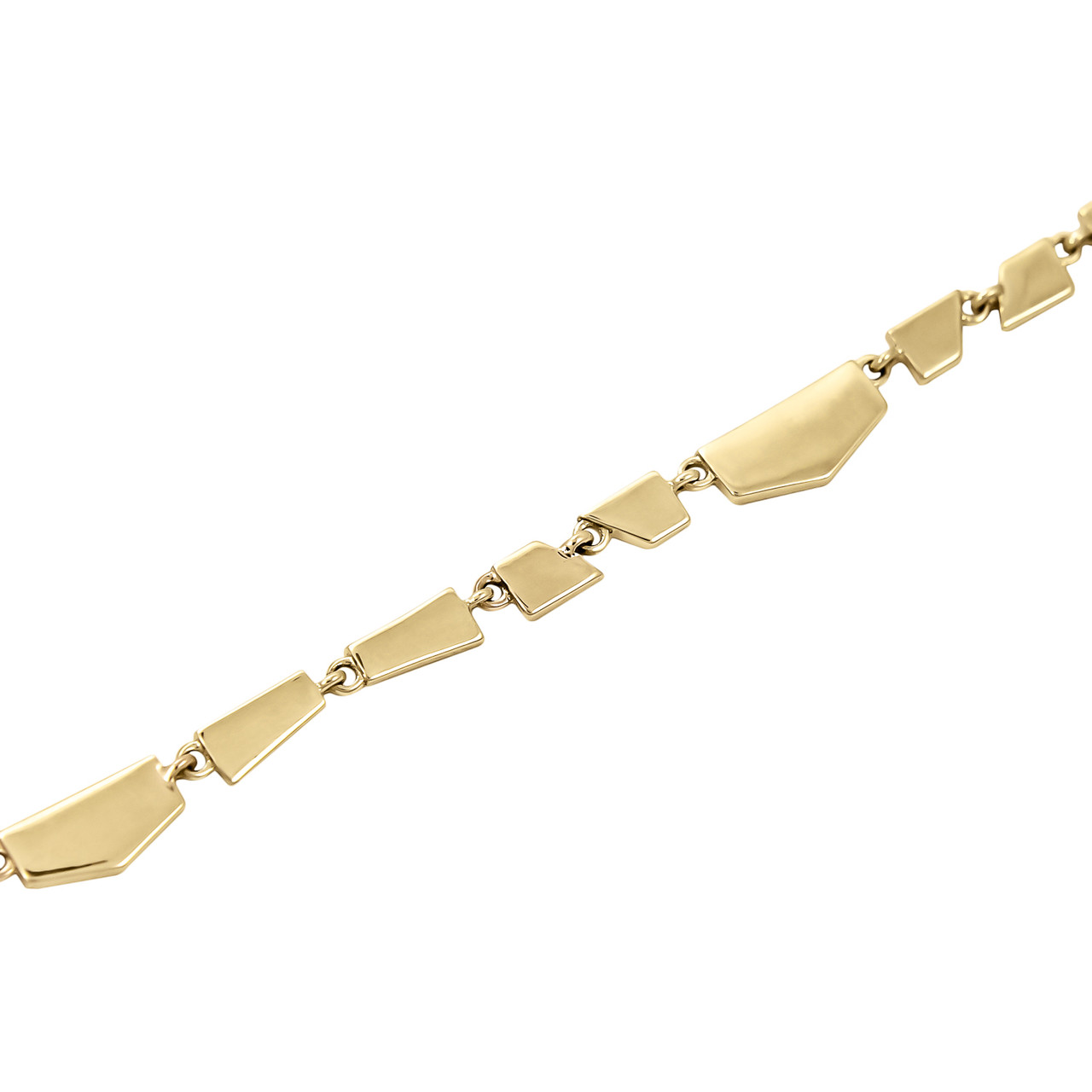 metier by tomfoolery: Gold Tesserae Bracelet