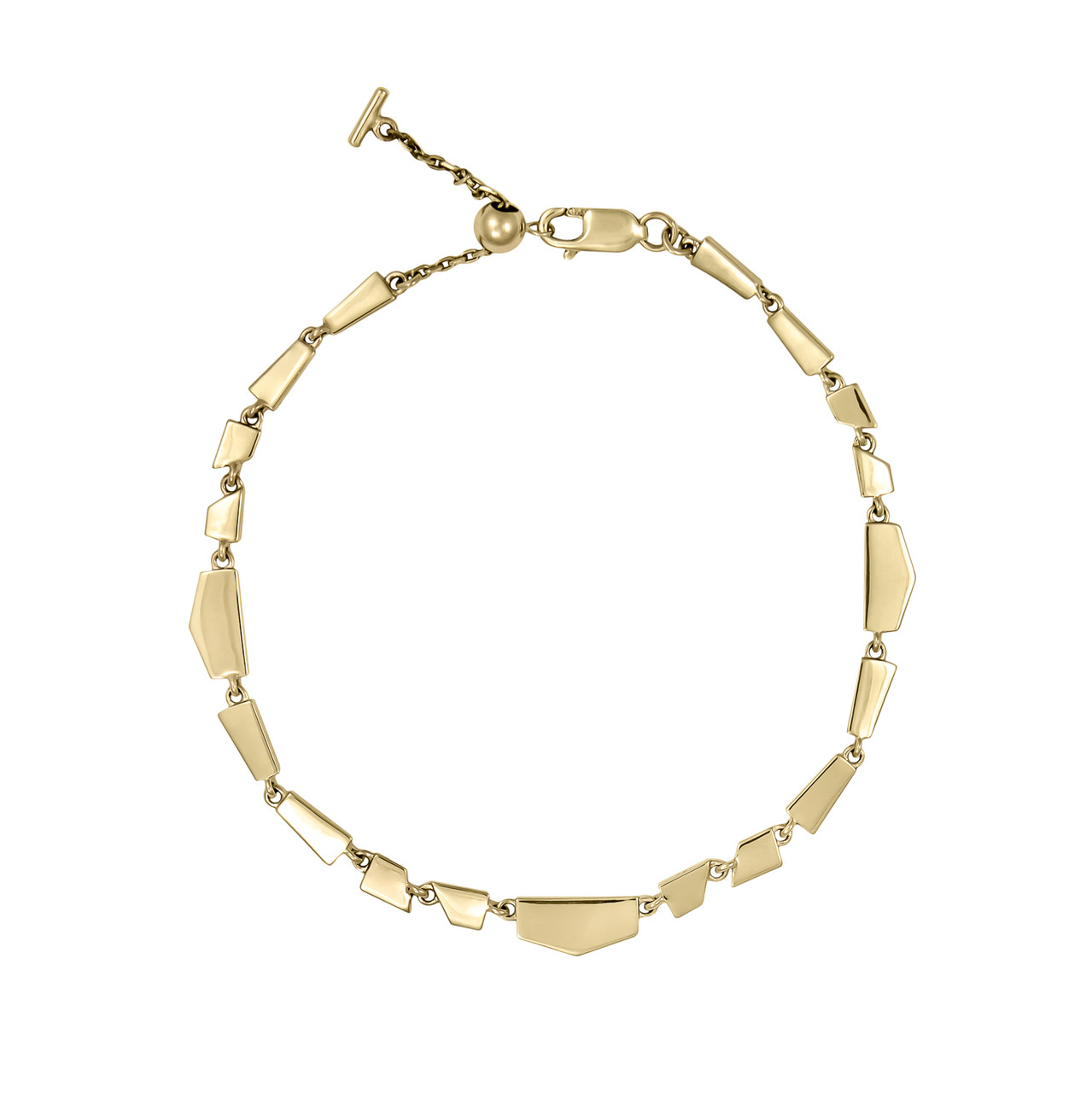 metier by tomfoolery: Gold Tesserae Bracelet