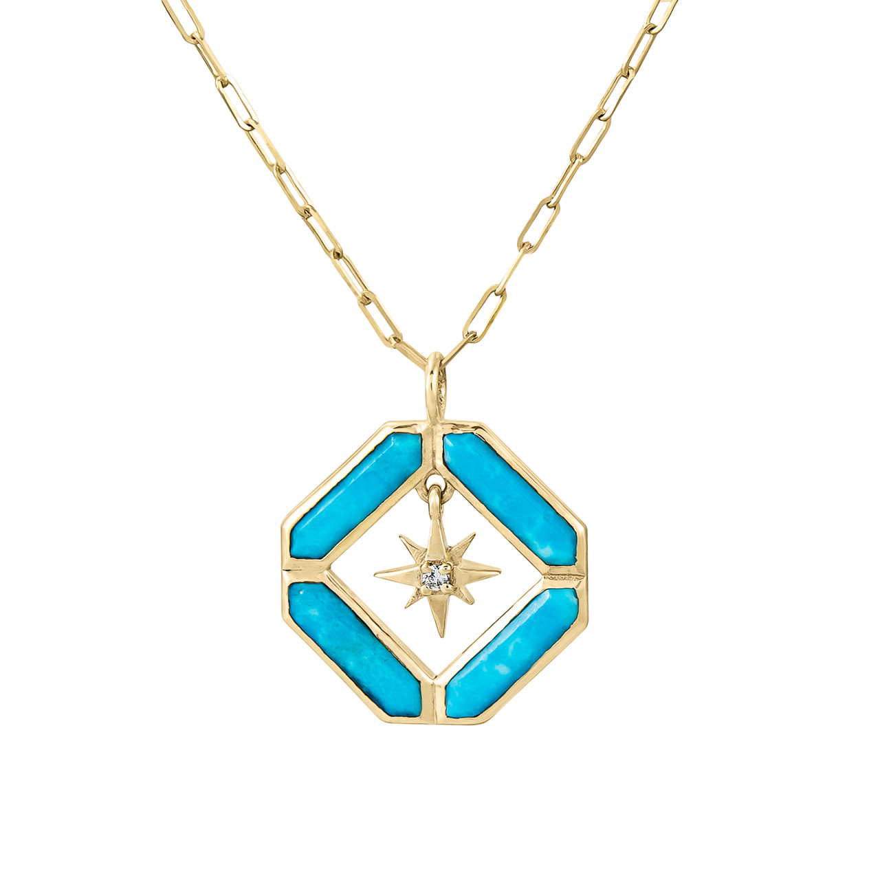 metier by tomfoolery: Astra Turquoise Journey Pendant